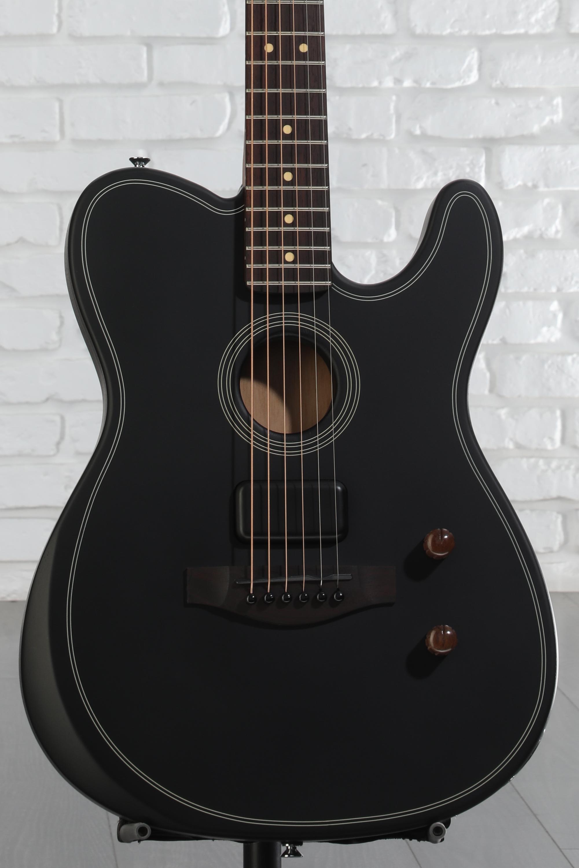 ギター Acoustasonic Player Telecaster Black Fender Acoustasonic Player Telecaster Acoustic-electric