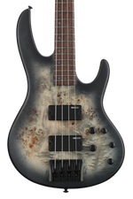 Photo of ESP LTD D-4 Bass Guitar - Black Natural Burst Satin