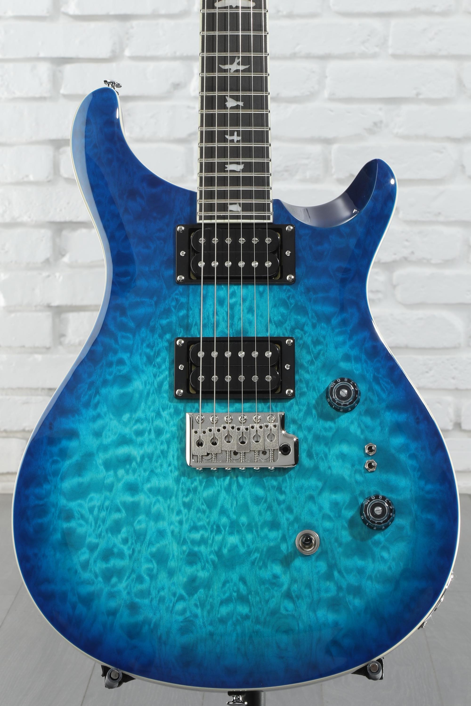 Paul Reed Smith (PRS) SE Custom 24-08 Quilt Lake Blue w/Gig