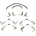 Photo of Hosa CPE-411 Patch Cable Pack - Right-angle to Right-angle, Various Lengths (6-pack)