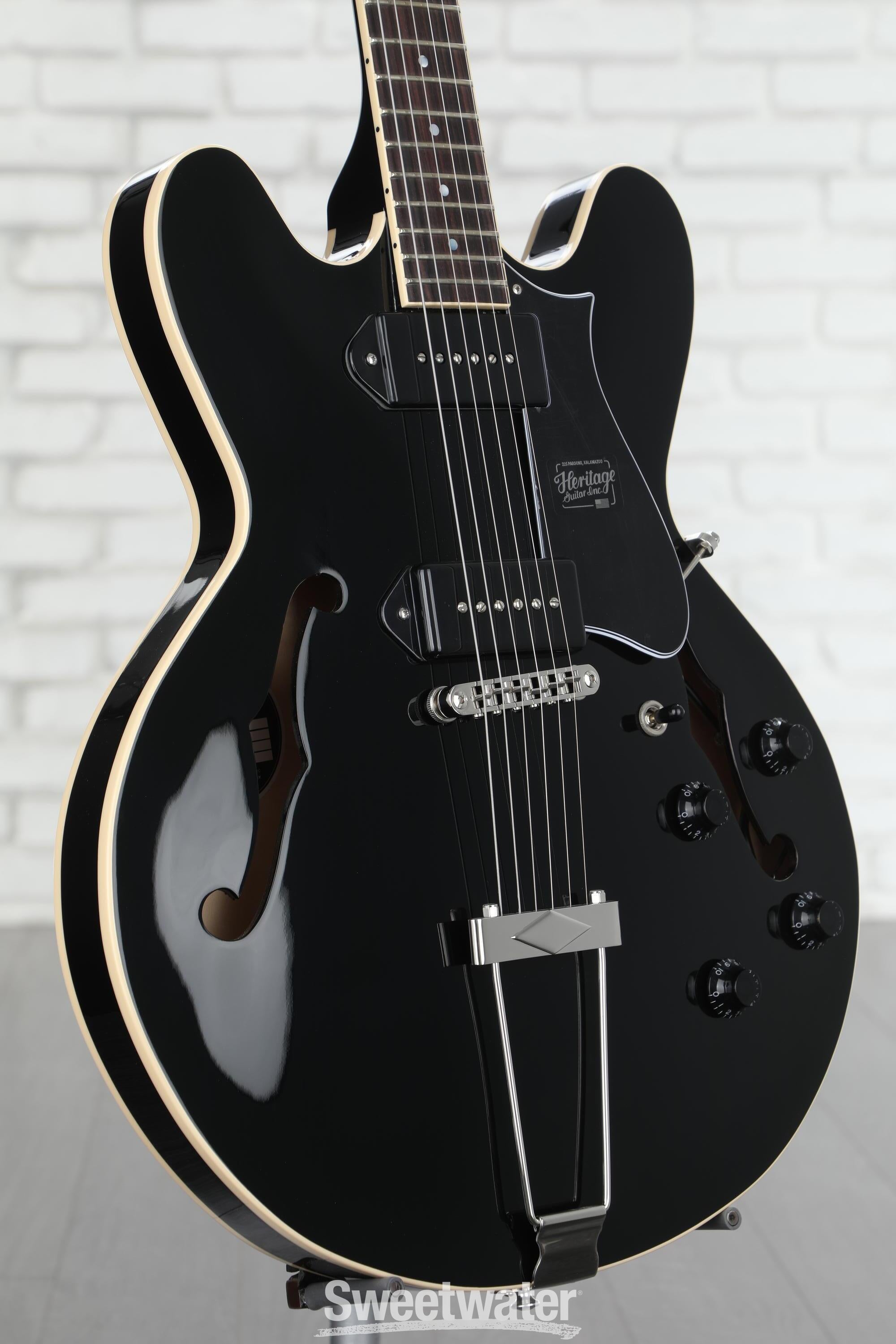 Heritage Standard H-530 Hollowbody Electric Guitar - Ebony