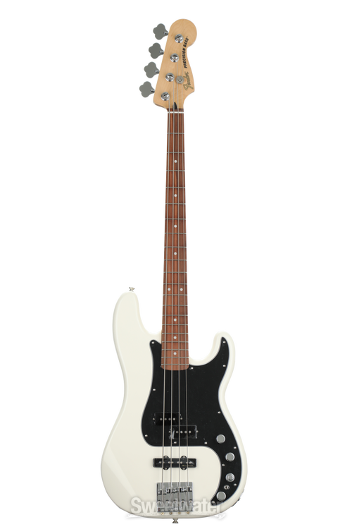 Fender Deluxe Active Precision Bass Special - Olympic White with Pau Ferro  Fingerboard