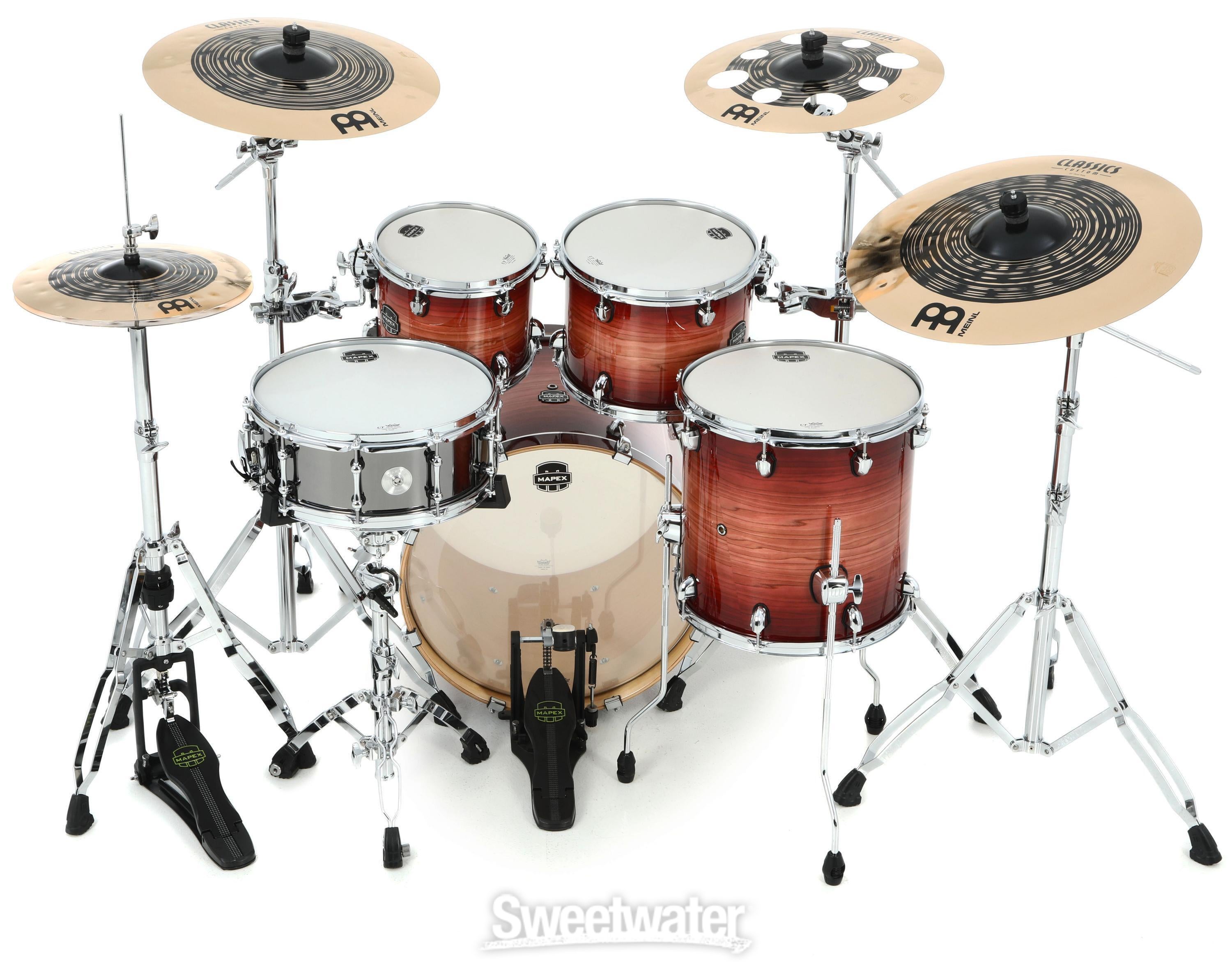 Mapex Armory AR504S 5-piece Fusion Shell Pack - Redwood Burst