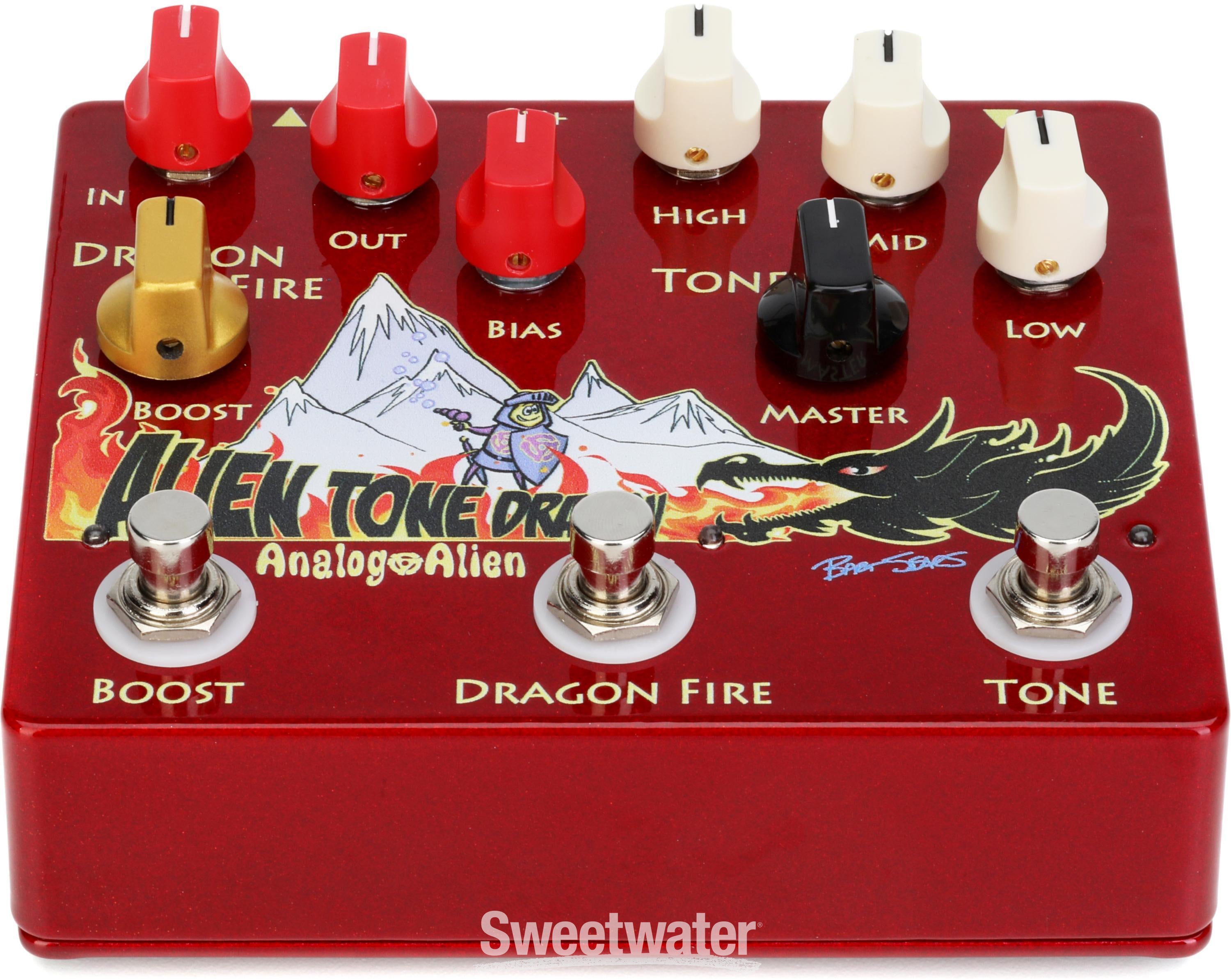 Analog Alien Alien Tone Dragon Boost / Overdrive / EQ Pedal