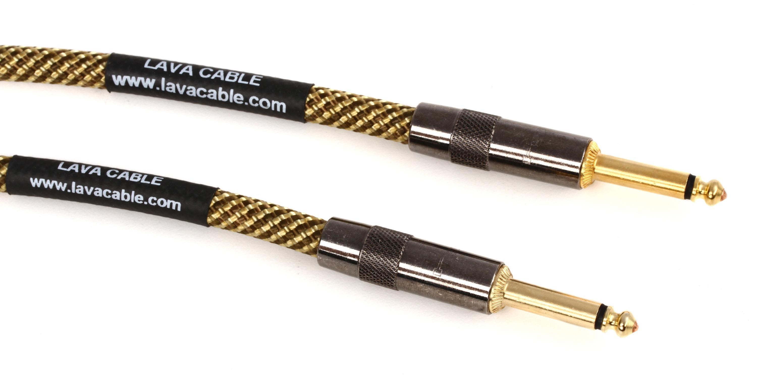 Photo of Lava Cable LCVN10 Vintage Tweed Straight to Straight Instrument Cable-10 foot