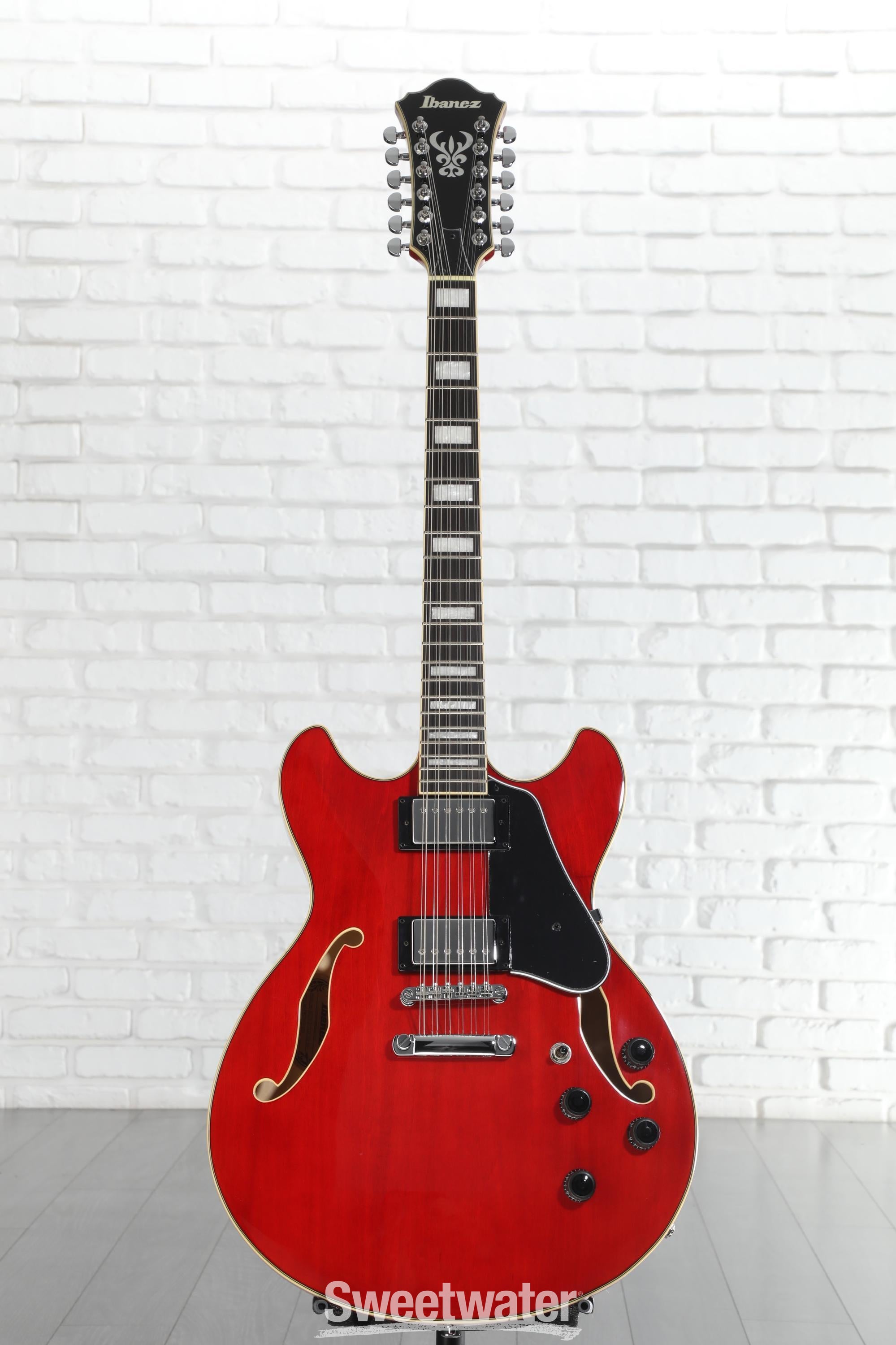 Ibanez Artcore AS7312 Semi-hollow Electric Guitar - Transparent