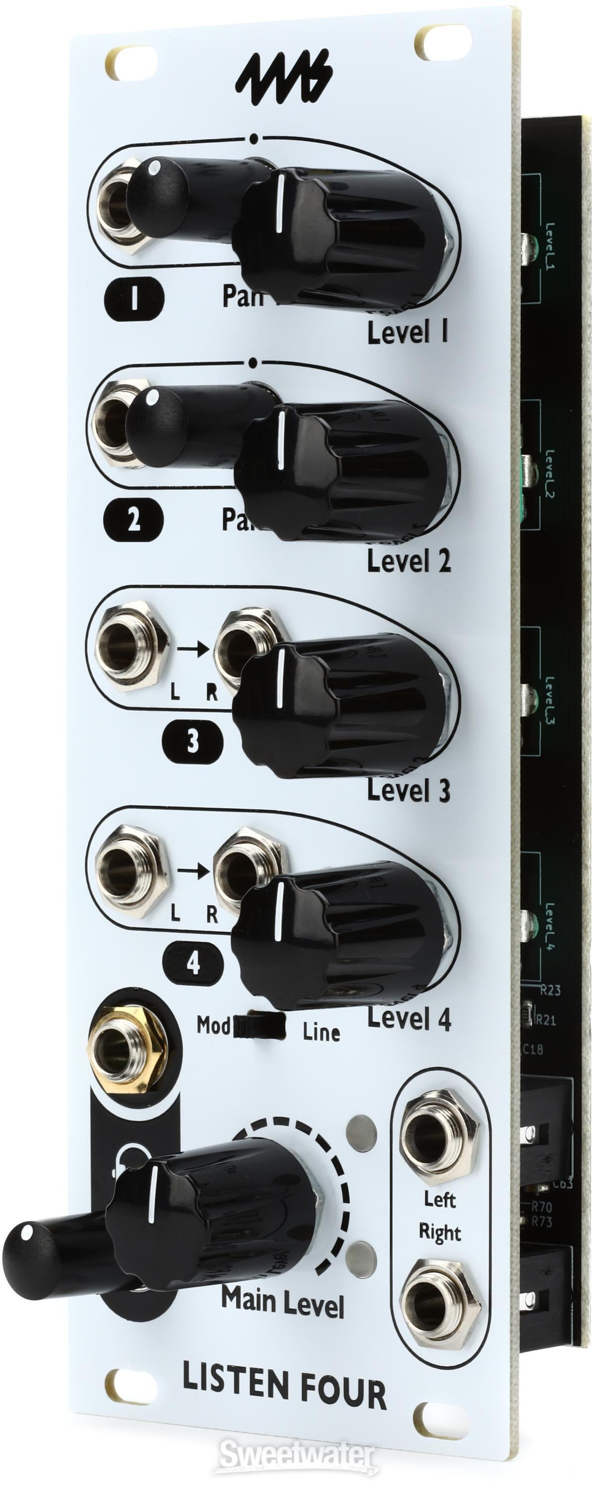 4ms Listen Four Eurorack Module | Sweetwater