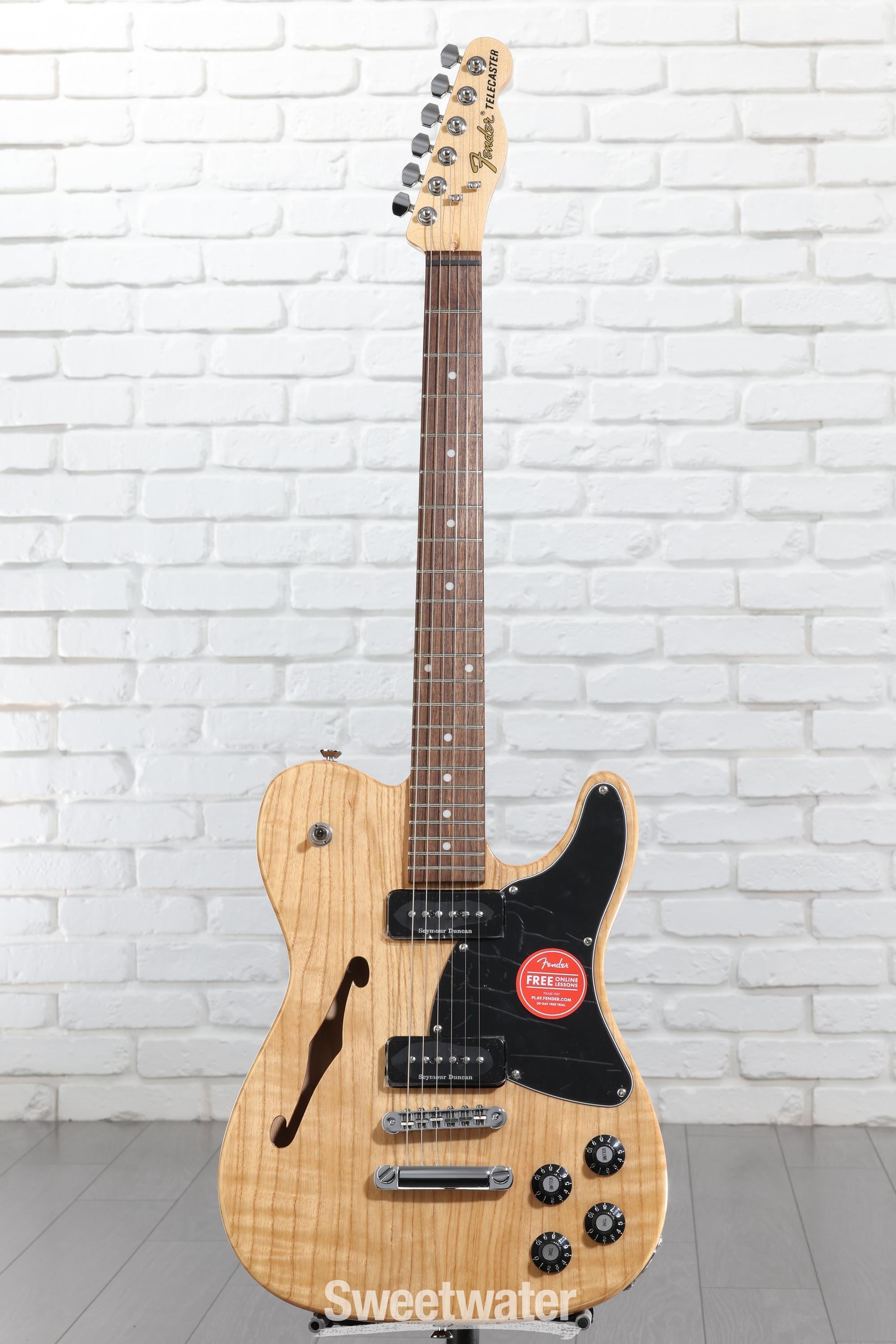 ギター Fender Telecaster thinline Jim Adkins Fender Jim Adkins JA-90 Telecaster Thinline Electric Guitar