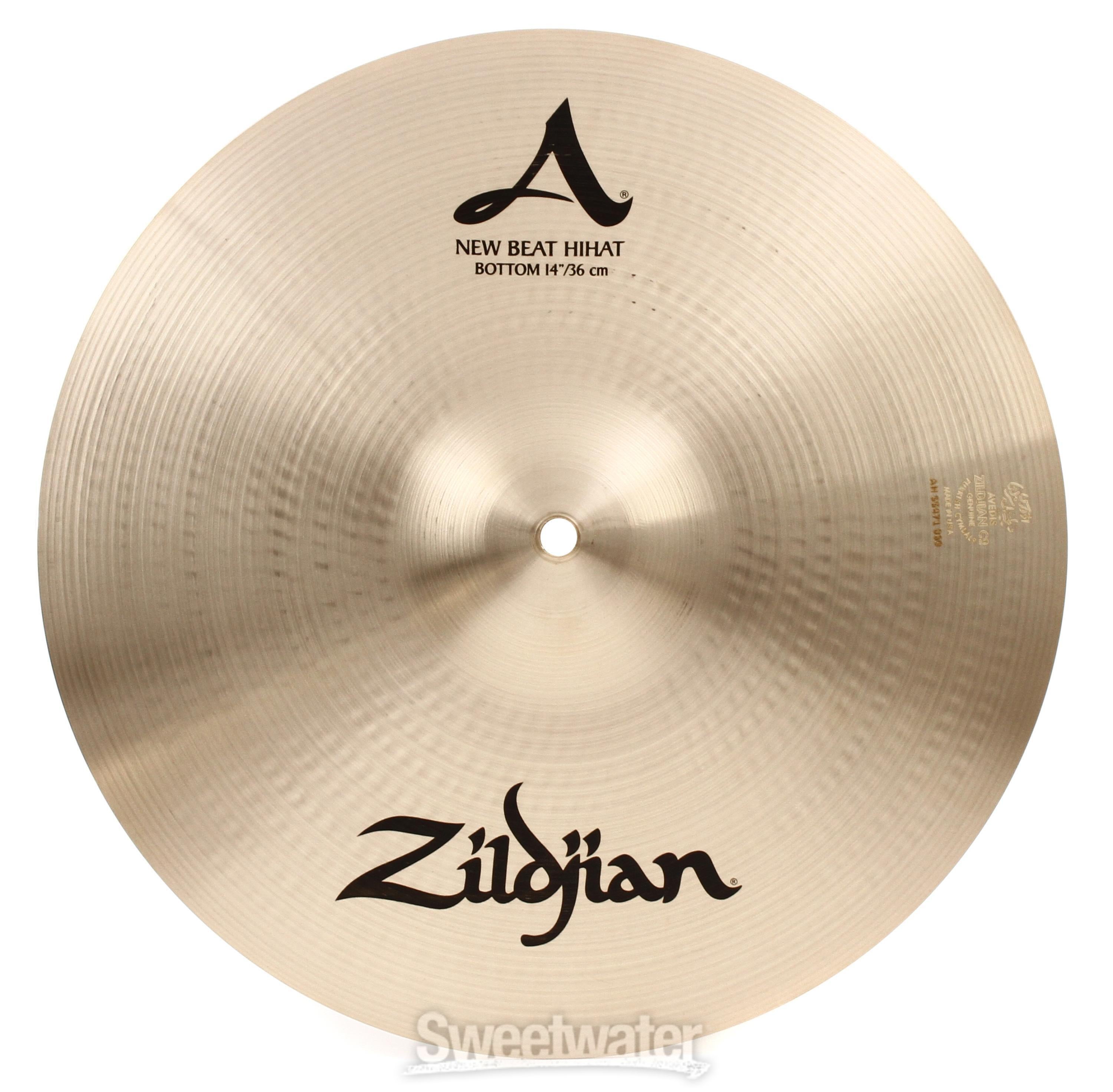 送料安zildjian new beat hihat 14インチ　ジルジャン　ニュービート　ハイハット ハイハットシンバル