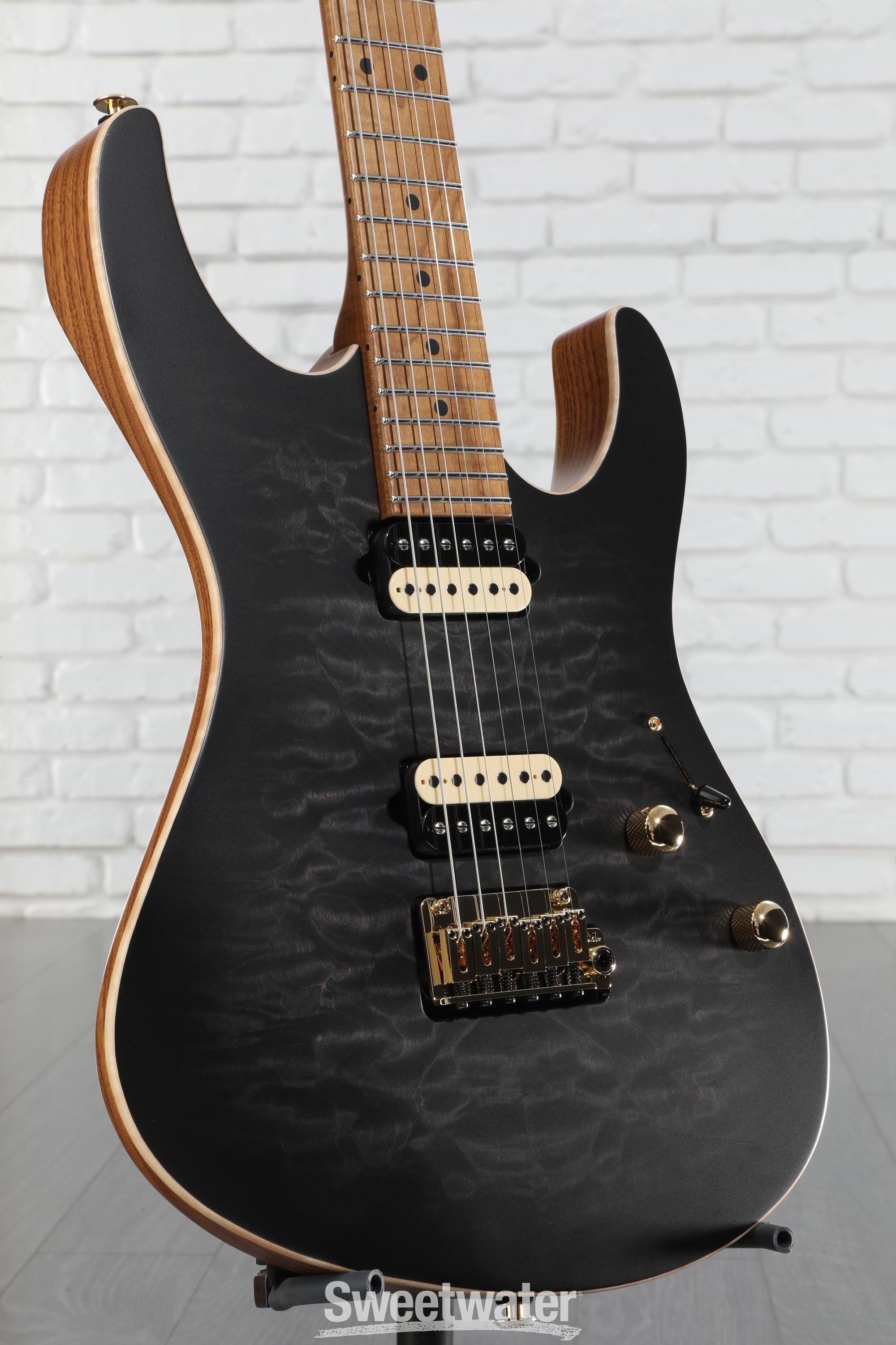 Suhr Modern (Trans Black) 新品同様・ほぼ未使用 Suhr Modern Custom Electric Guitar - Satin Trans Black Burst
