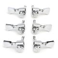 Photo of Graph Tech PRL-8341-C0 Ratio Electric 3+3 Locking Tuned Machine Heads - Vintage Style / Chrome Finish