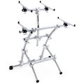 Photo of Gibraltar GKS-DBKT88 Double Key Tree Large 2-Tier Keyboard Stand - Chrome