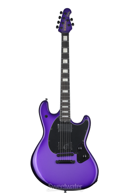 Ball Family Reserve StingRay HT Guitar - Plum Crazy - Sweetwater