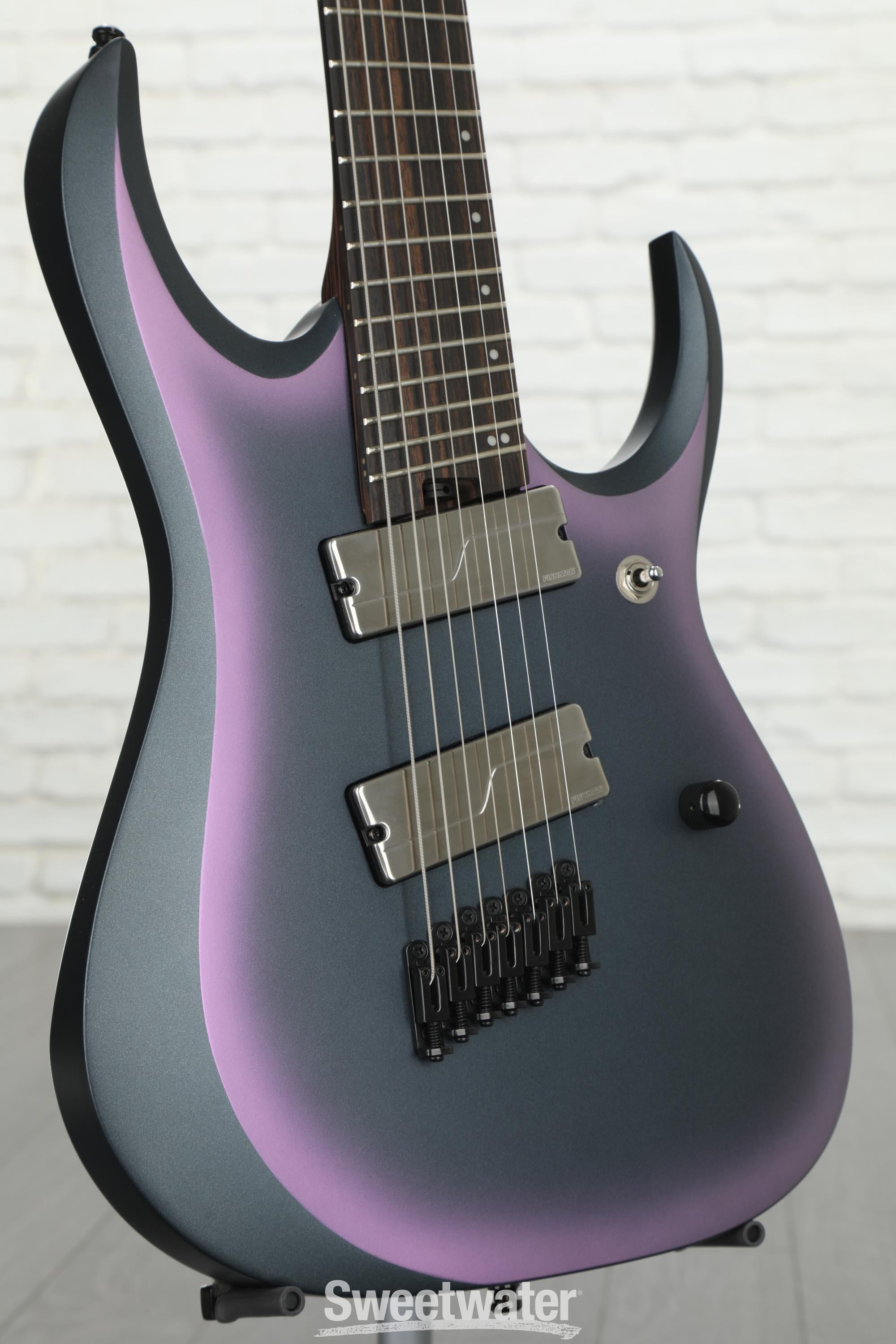 Ibanez Axion Label RGD71ALMS - Black Aurora Burst Matte