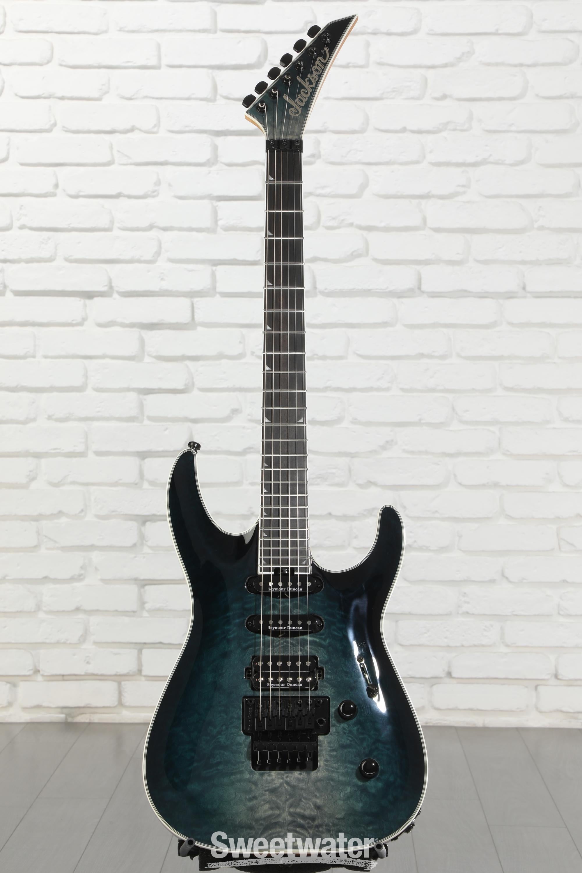 Jackson Pro Plus Series Soloist SLA3Q Electric Guitar - Polar