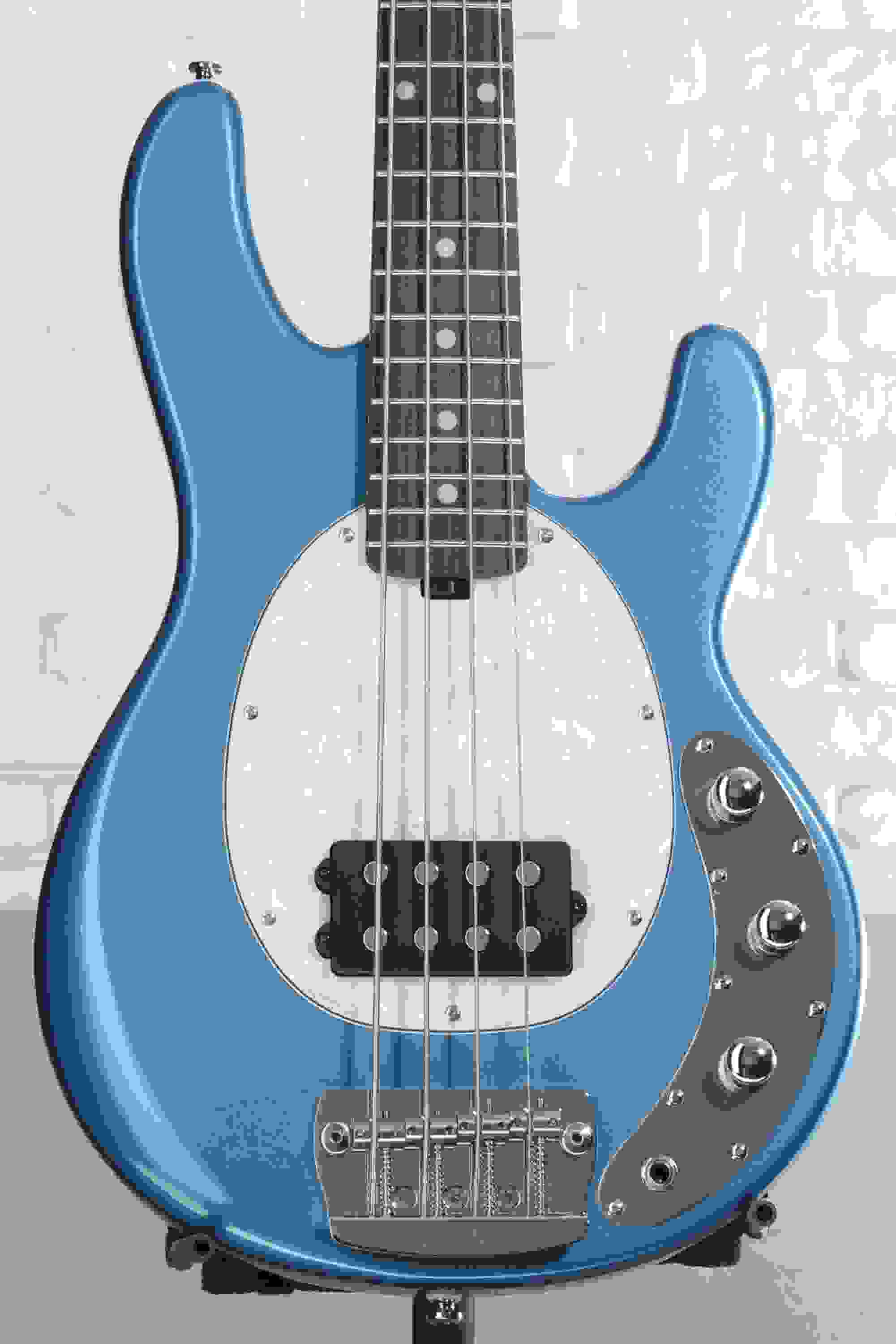 Sterling By Music Man StingRay RAYSS4 Electric Bass Guitar - Toluca Lake Blue