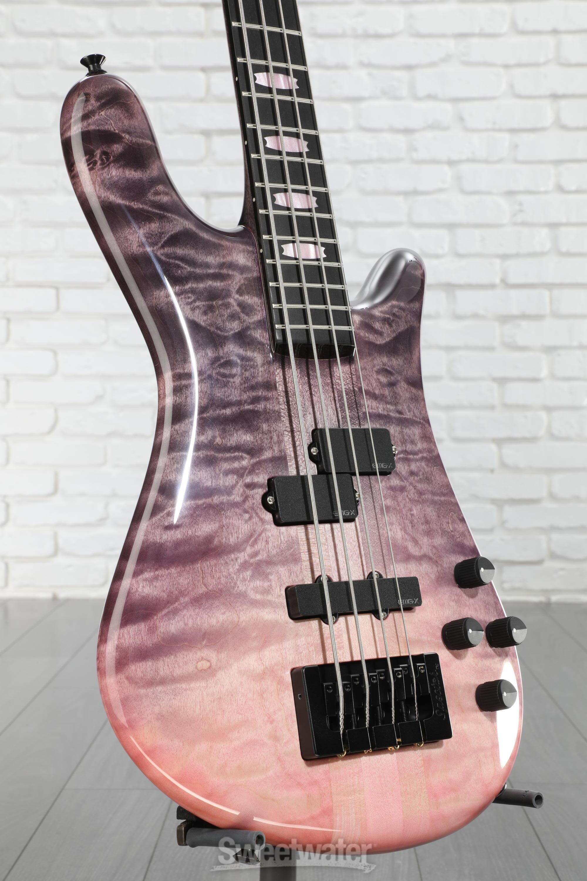 Spector NS-2 Electric Bass Guitar - Pink Fade