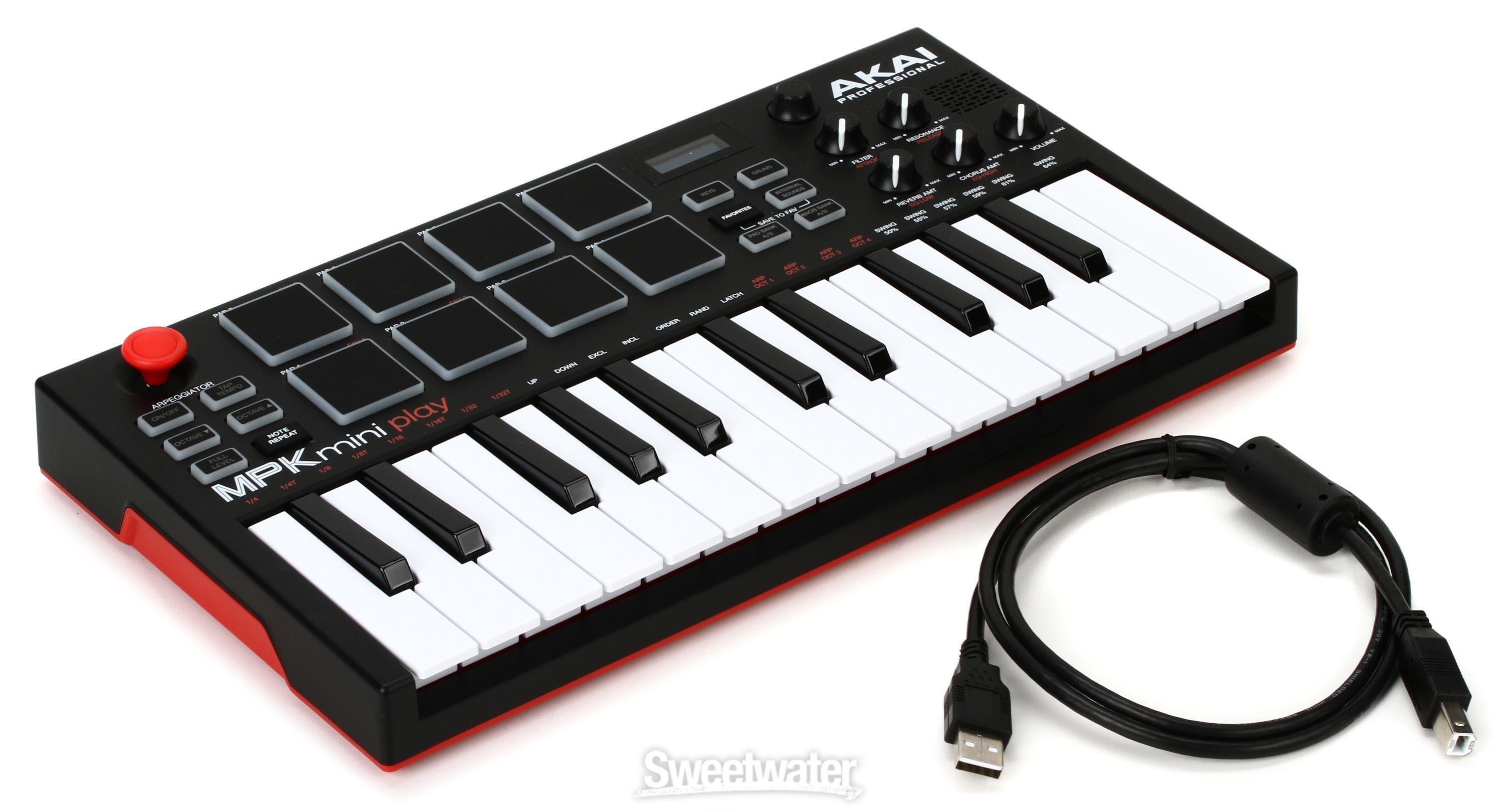 Akai Professional MPK Mini Play 25-key Portable Keyboard and MIDI 
