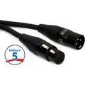 Photo of Hosa HMIC-003 Pro Microphone Cable 5-Pack - 3 foot
