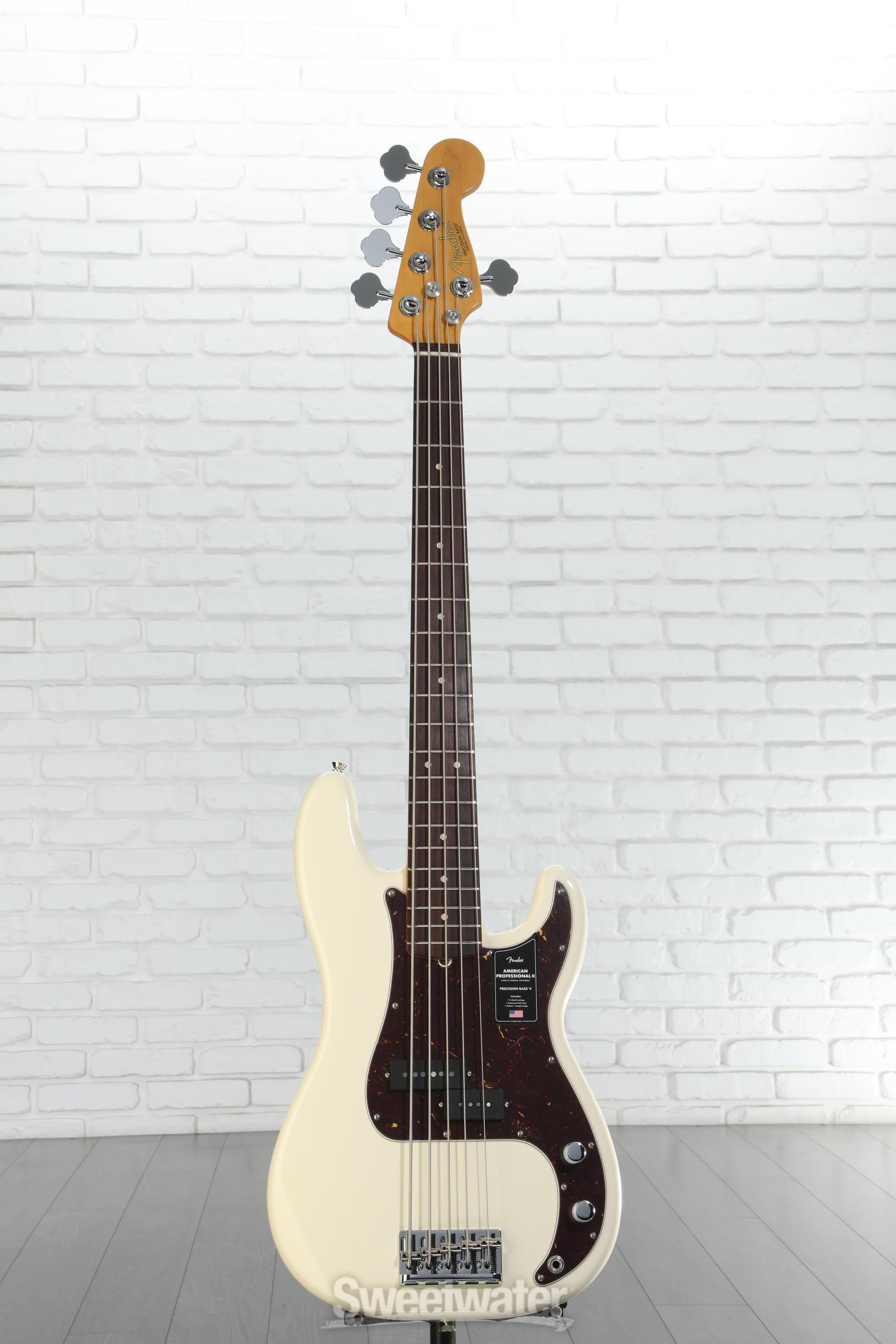 ベース Fender USA ProfessionalII PrecisionBassV Fender American Professional II Precision Bass V - Dark Night