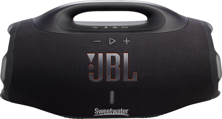 JBL Boombox 4 Bluetooth Speaker - Black | Sweetwater