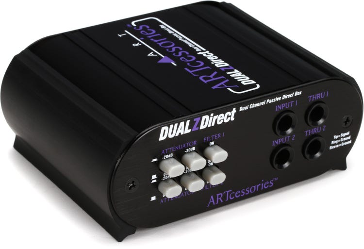 ART DUALZDirect 2-channel Passive Direct Box