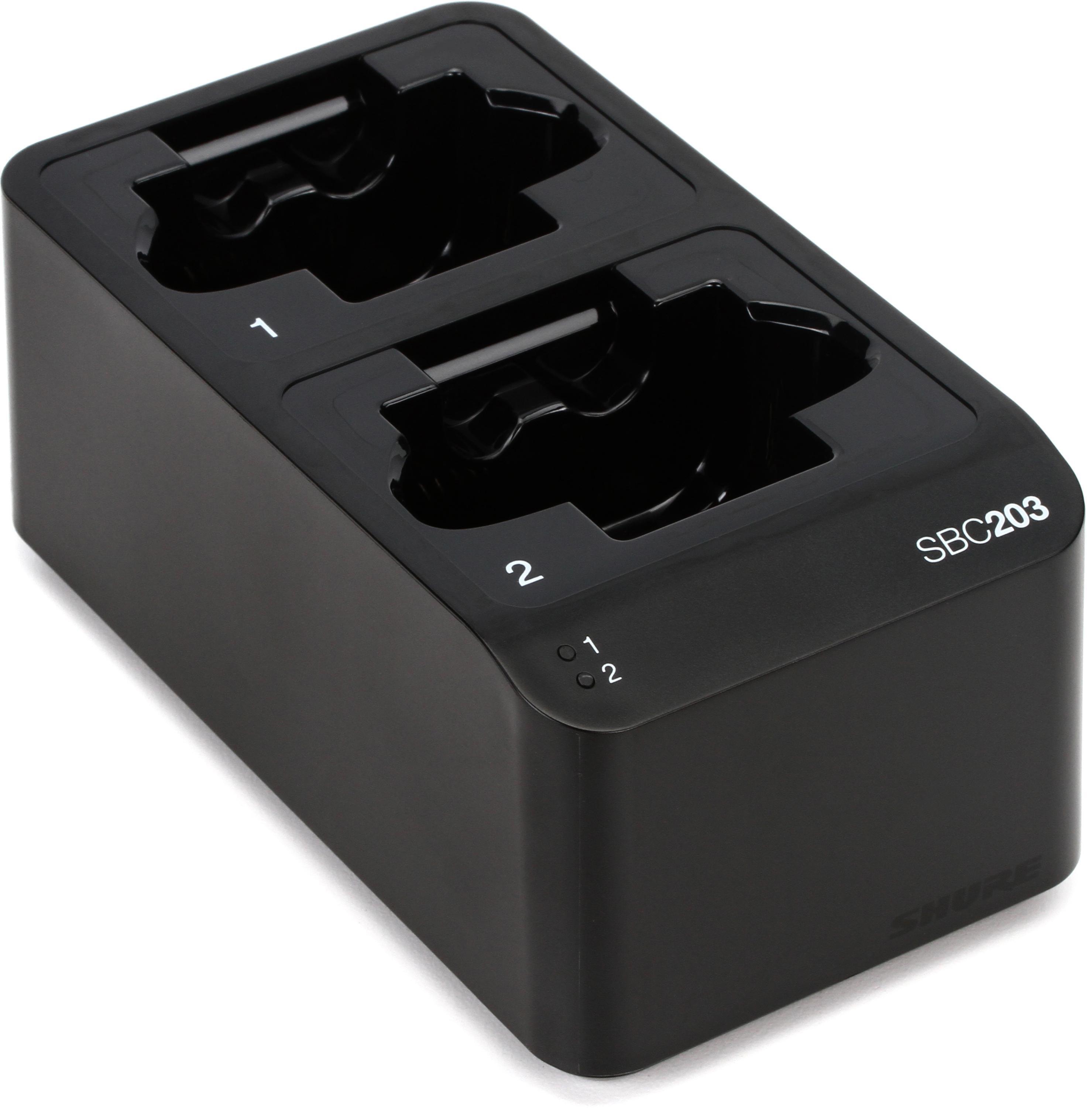 Shure SBC200-US Dual Docking Recharging Station with Power