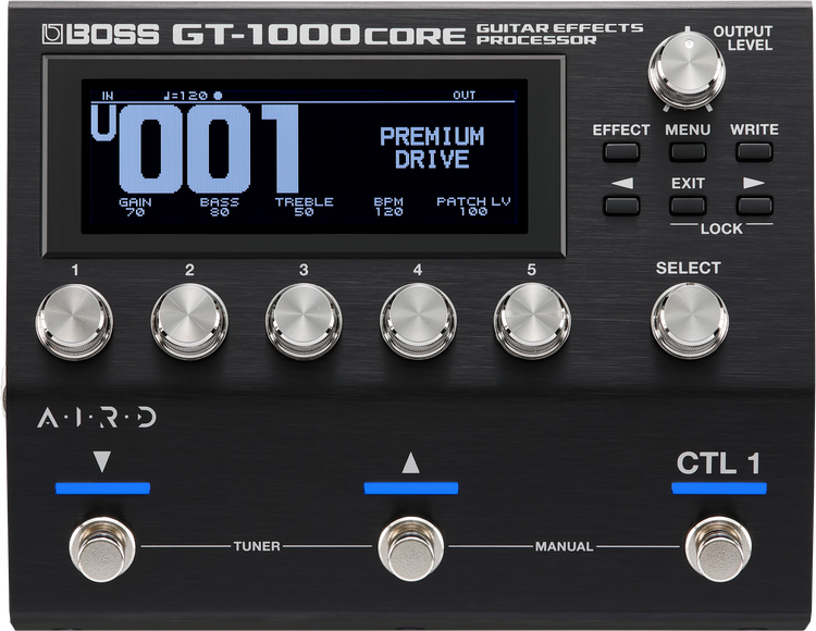 Boss GT-1000CORE Multi-effects Processor | Sweetwater