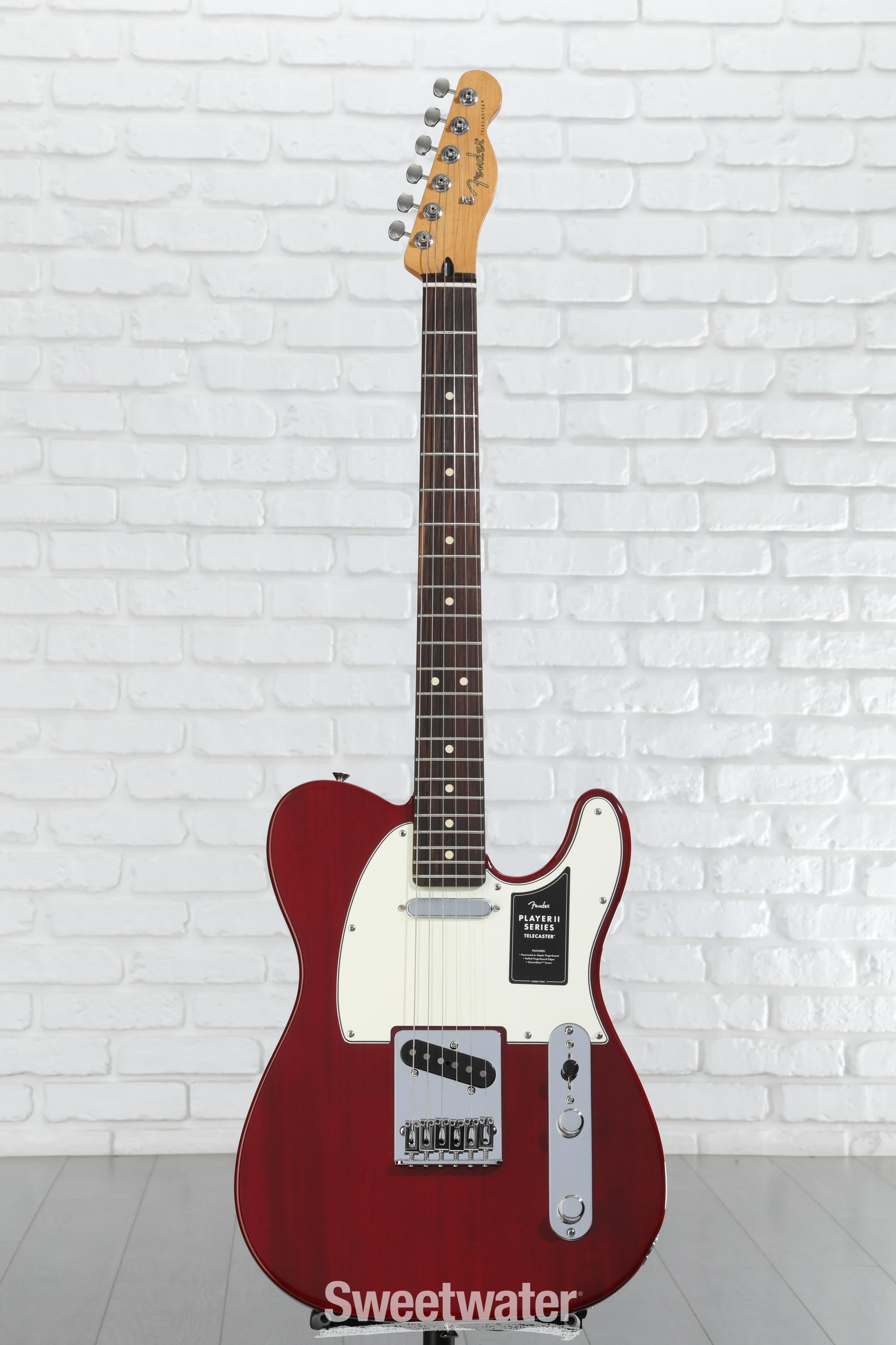 Fender Player II Telecaster Electric Guitar - Transparent