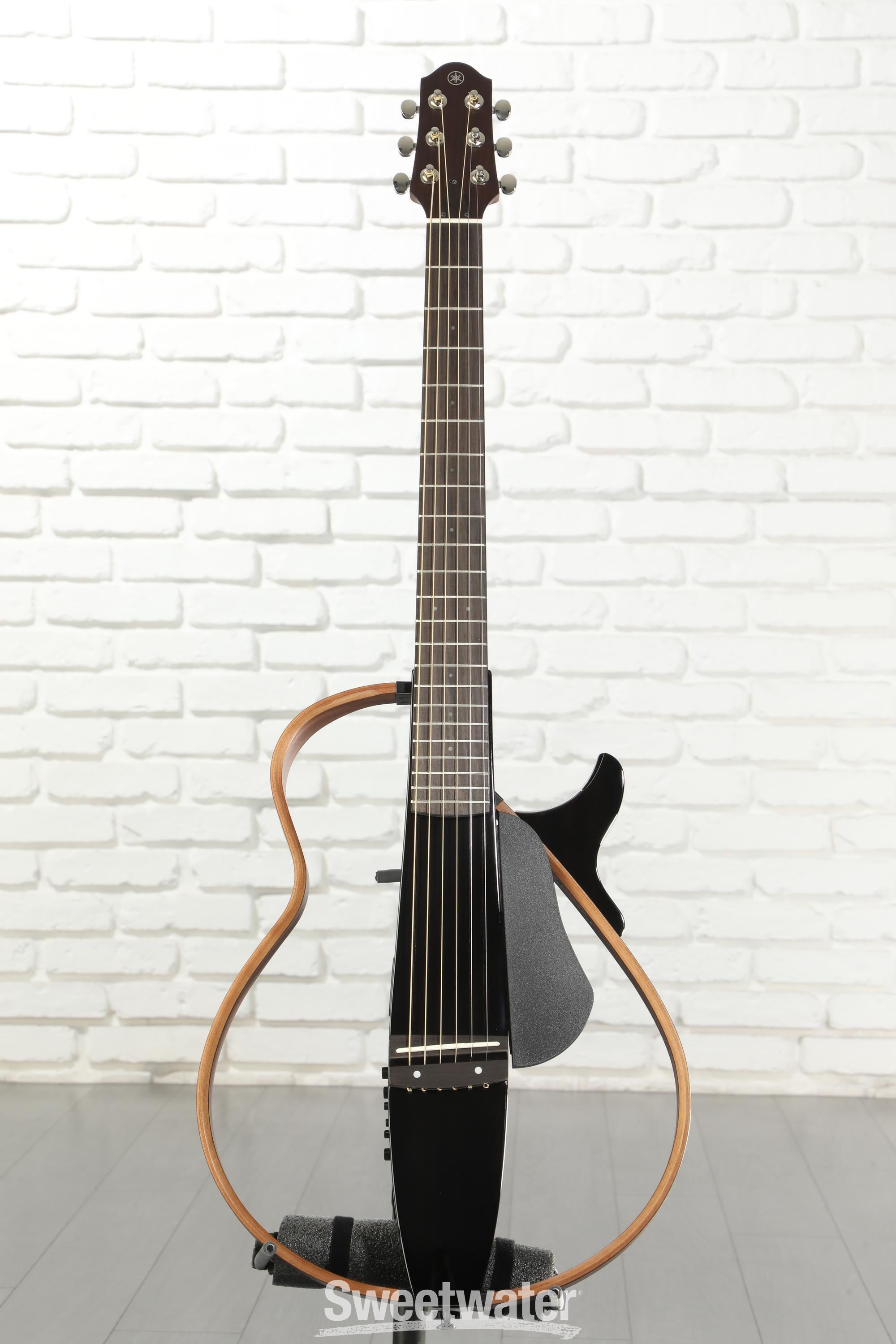 Yamaha SLG200S Silent Guitar - Translucent Black | Sweetwater