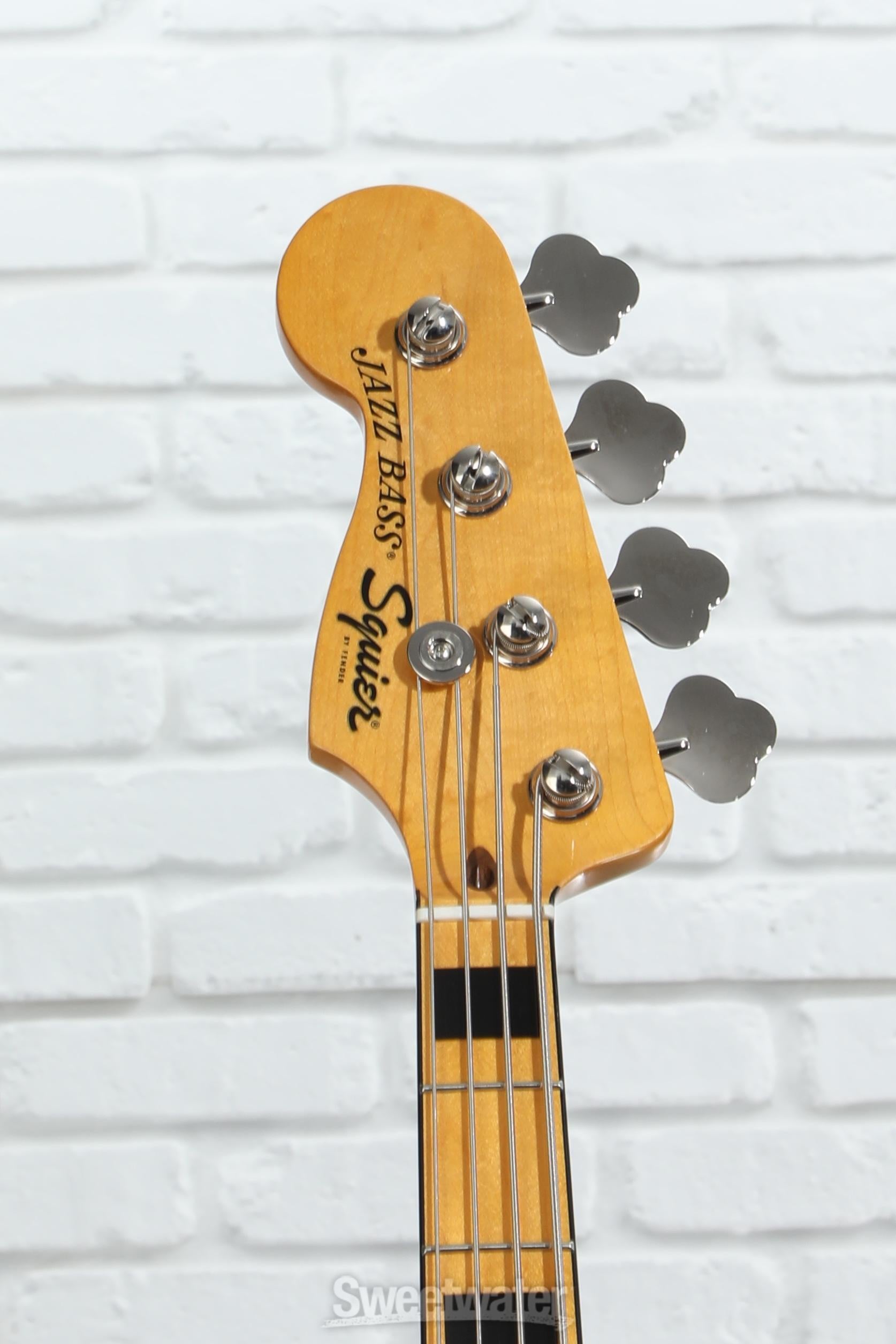 Squier Classic Vibe '70s Jazz Bass, Left-handed - Black