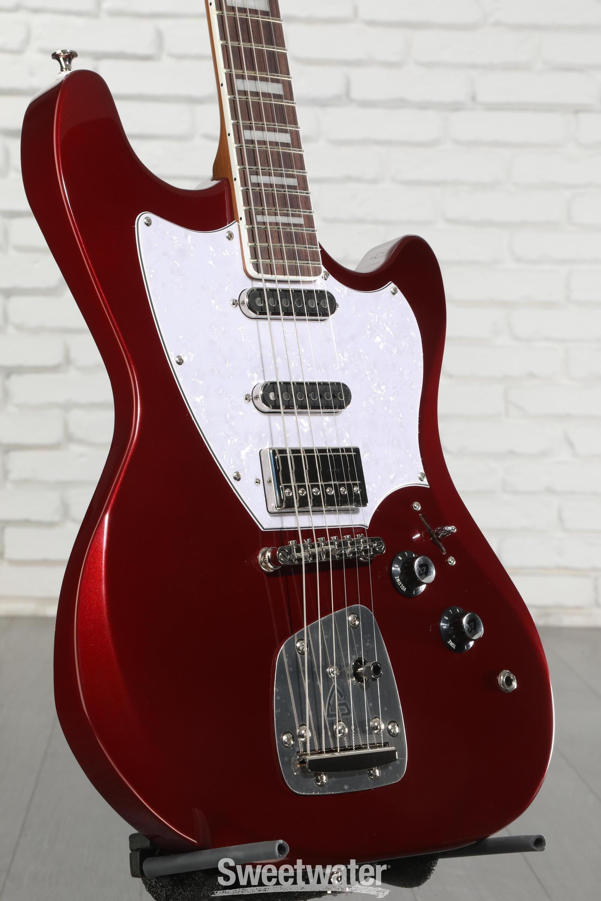 Guild Surfliner Deluxe Solidbody Electric Guitar - Scarlett Red