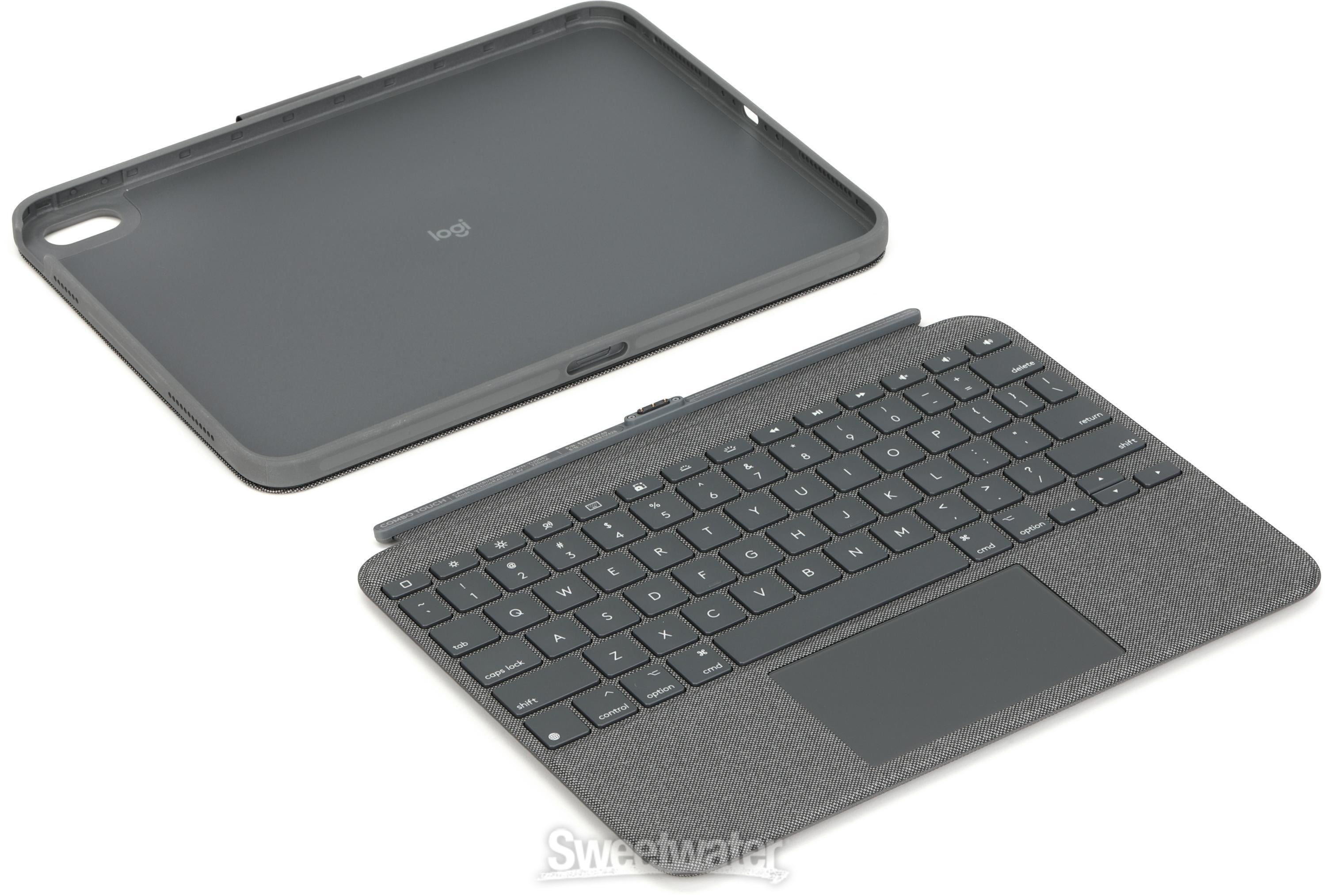 Logitech Combo Touch Keyboard for iPad (10th Gen) - Oxford Grey