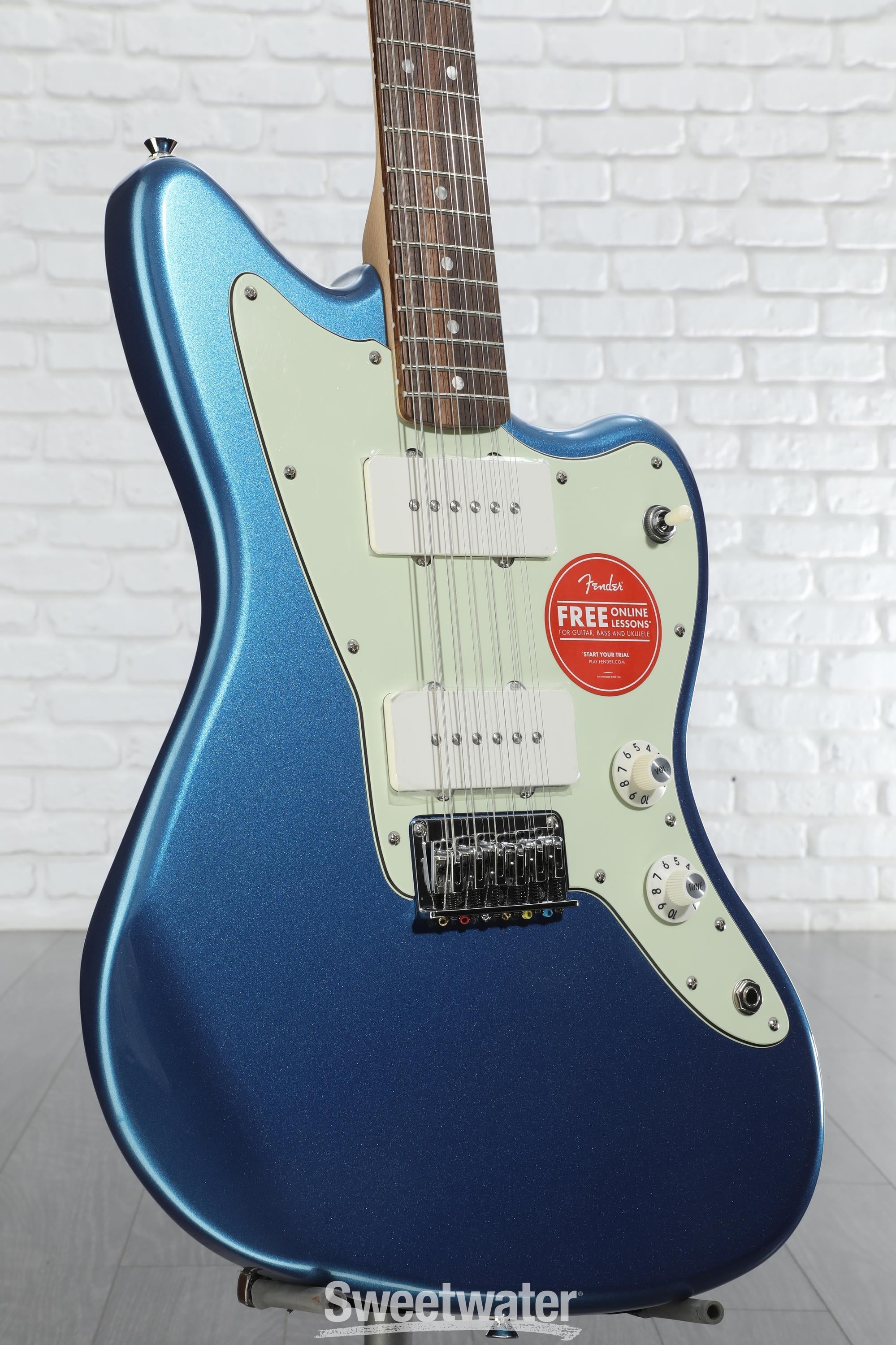 Squier Paranormal Jazzmaster XII 12-string Electric Guitar - Lake