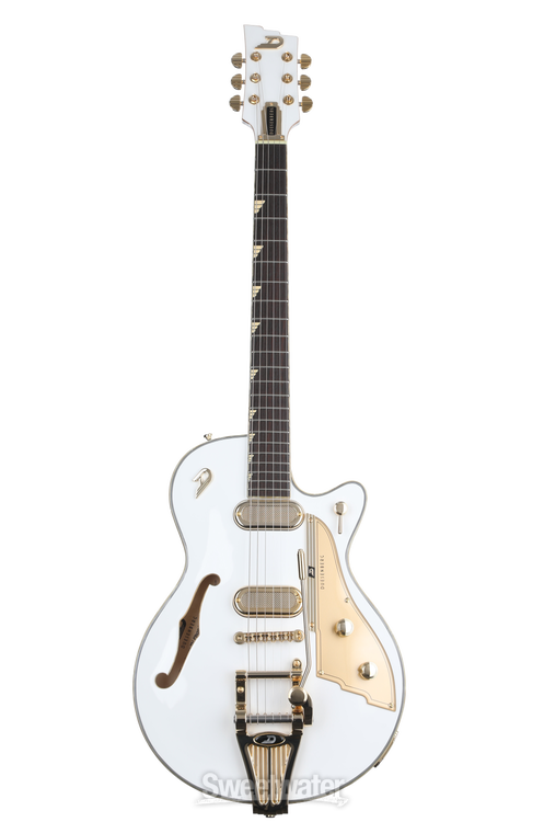 Duesenberg Starplayer TV Phonic Semi-hollowbody Electric Guitar - Venetian  White