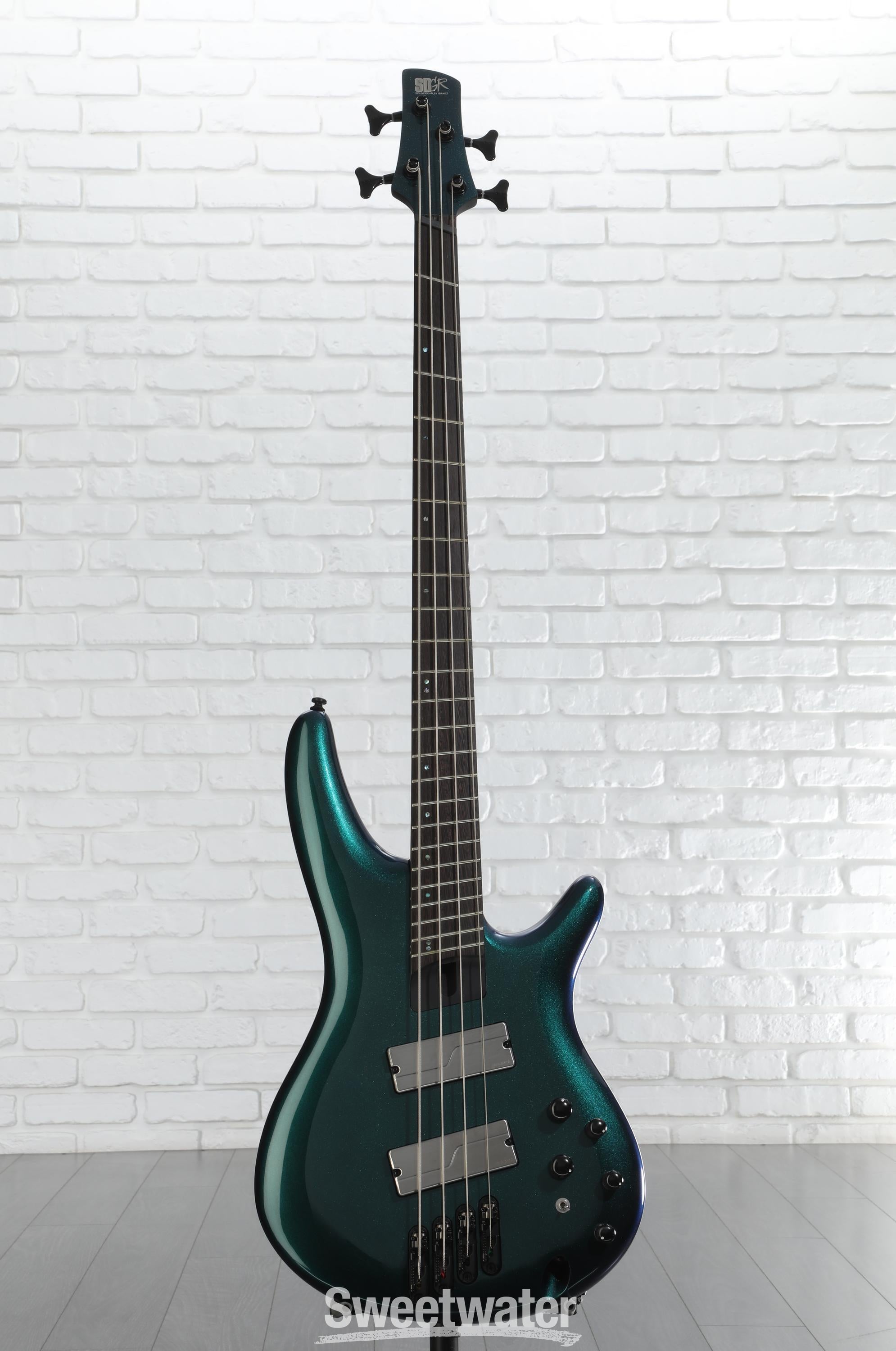 Ibanez Bass Workshop SRMS720 Multi-scale Electric Bass Guitar - Blue Chameleon
