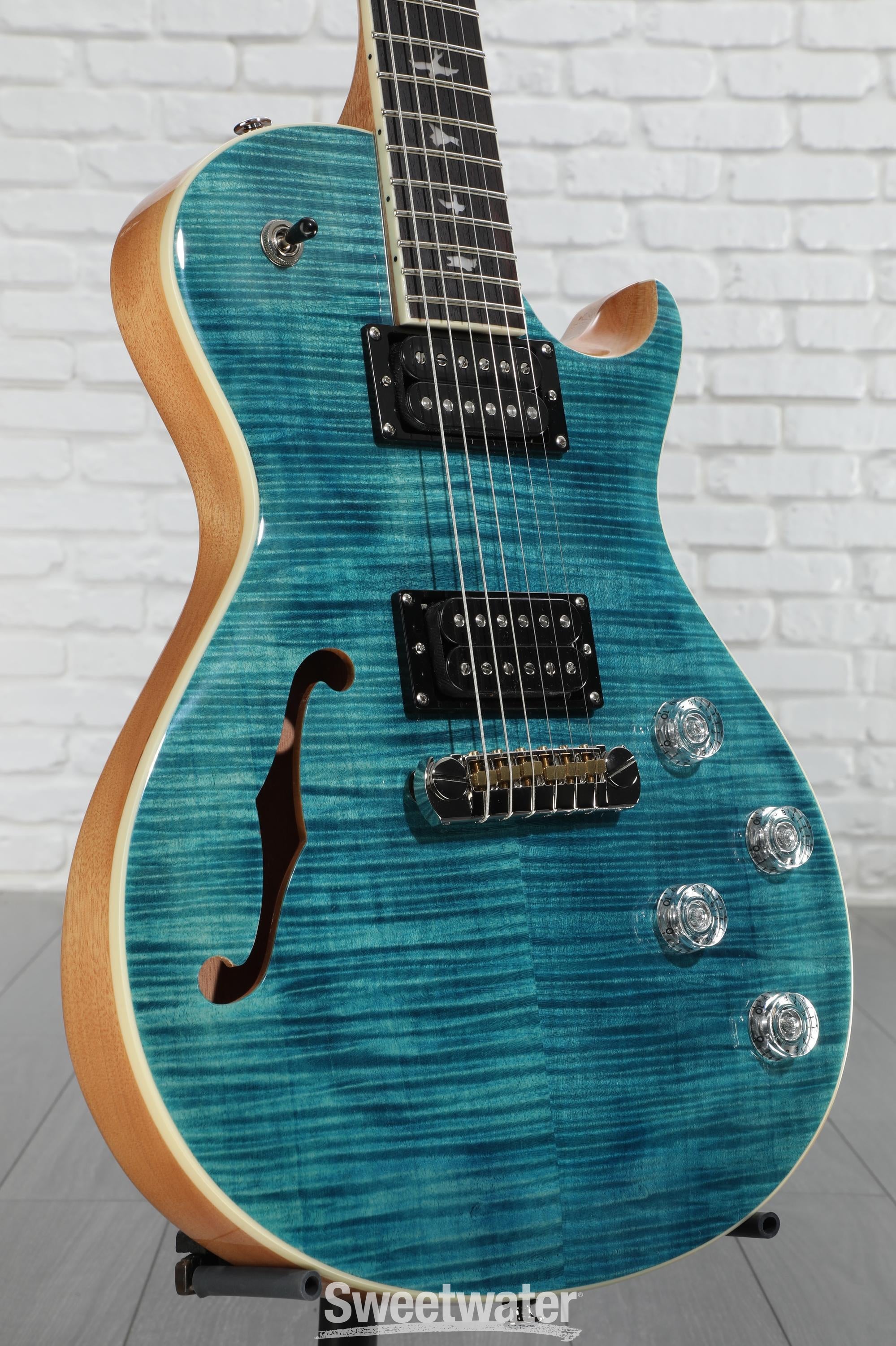 ★美品 PRS SE Zach Myers Myers セミホロウボディ PRS SE Zach Myers Semi-Hollow Myers Blue (437) - Willcutt