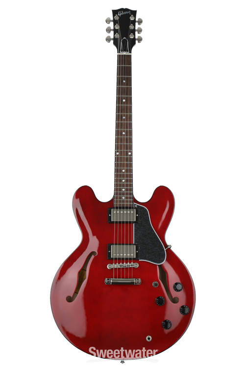ES-335 レッド Gibson ES-335 Quilted Maple Transparent Red 2001 | The Music Zoo