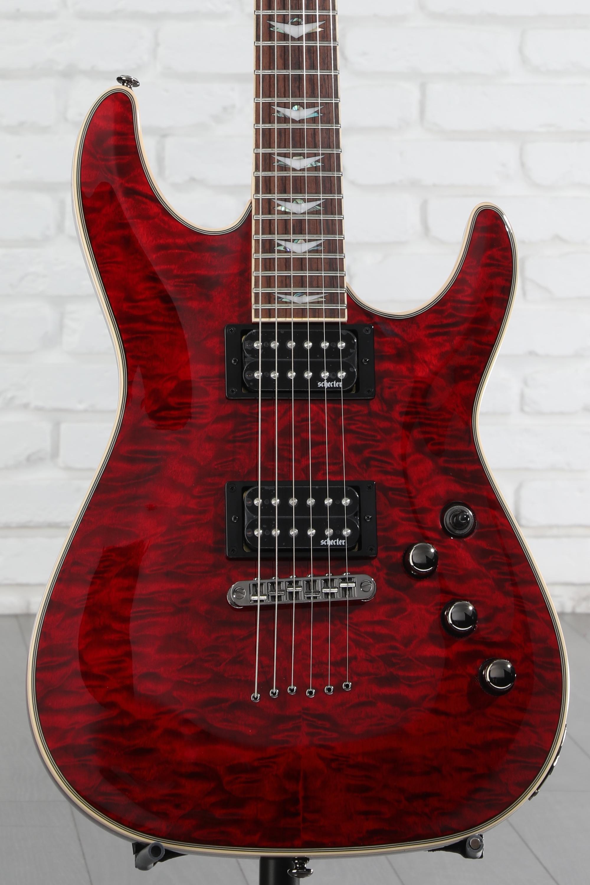 ギター Schecter OMEN EXTREME 6 Dimarzio D Sonic Amazon.com: Schecter Guitar Research Omen Extreme-6 FR