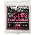 Photo of Ernie Ball 2593 Super Slinky Flatwound Electric Guitar Strings - .009-.042
