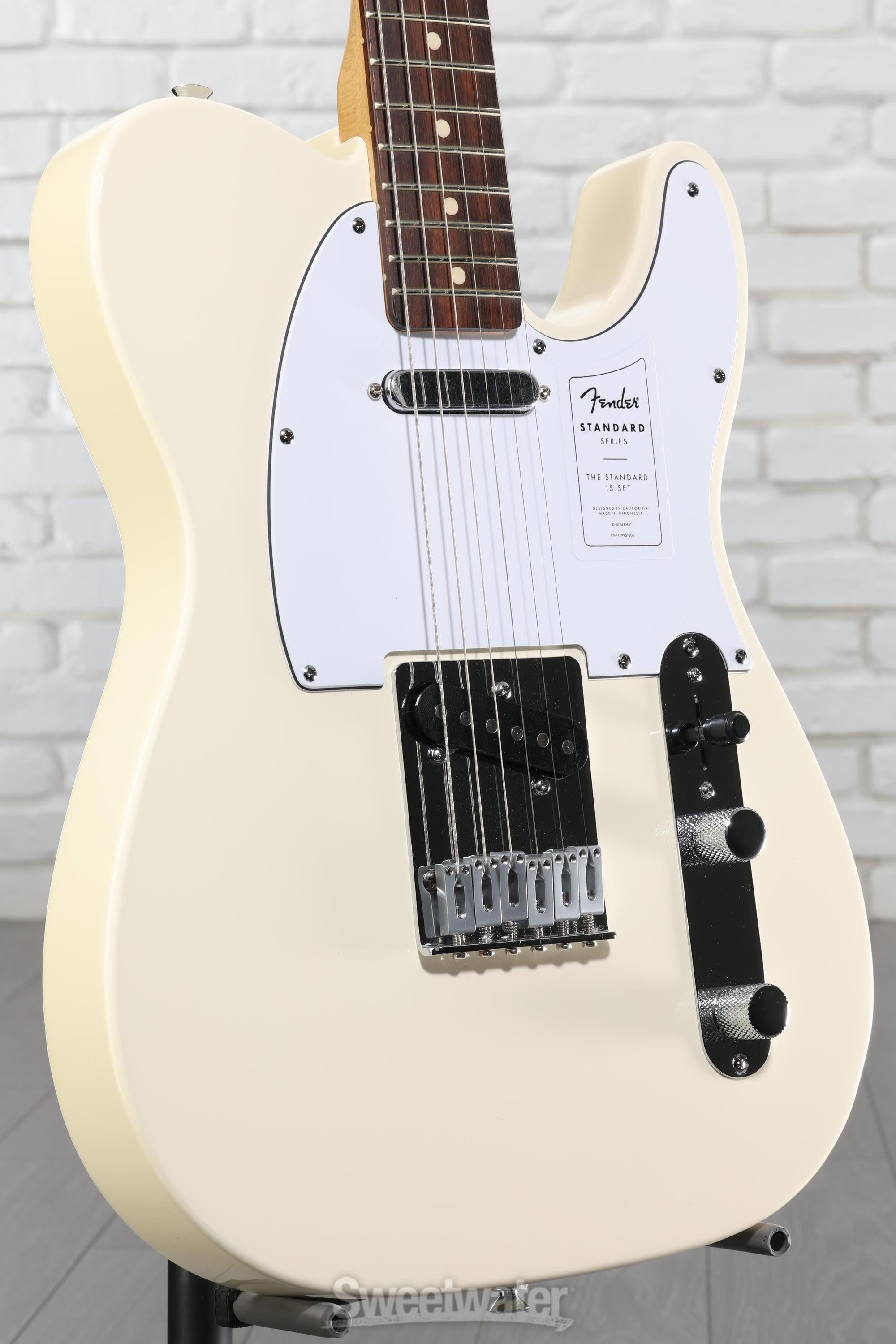Fender Standard Telecaster オリンピックホワイト Fender Standard Telecaster Electric Guitar - Olympic White