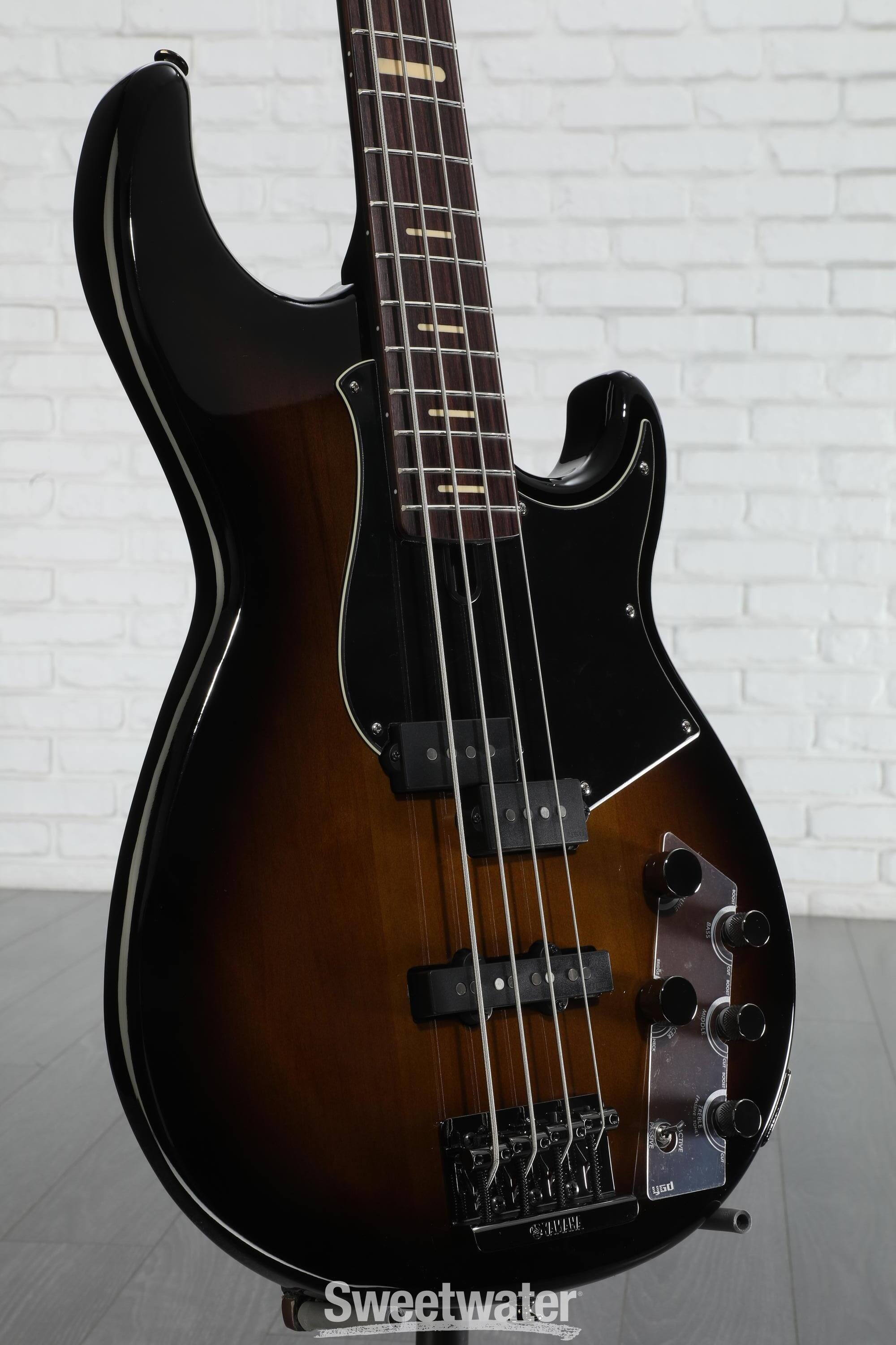 Yamaha BB734A 4-string Bass Guitar - Dark Coffee Sunburst