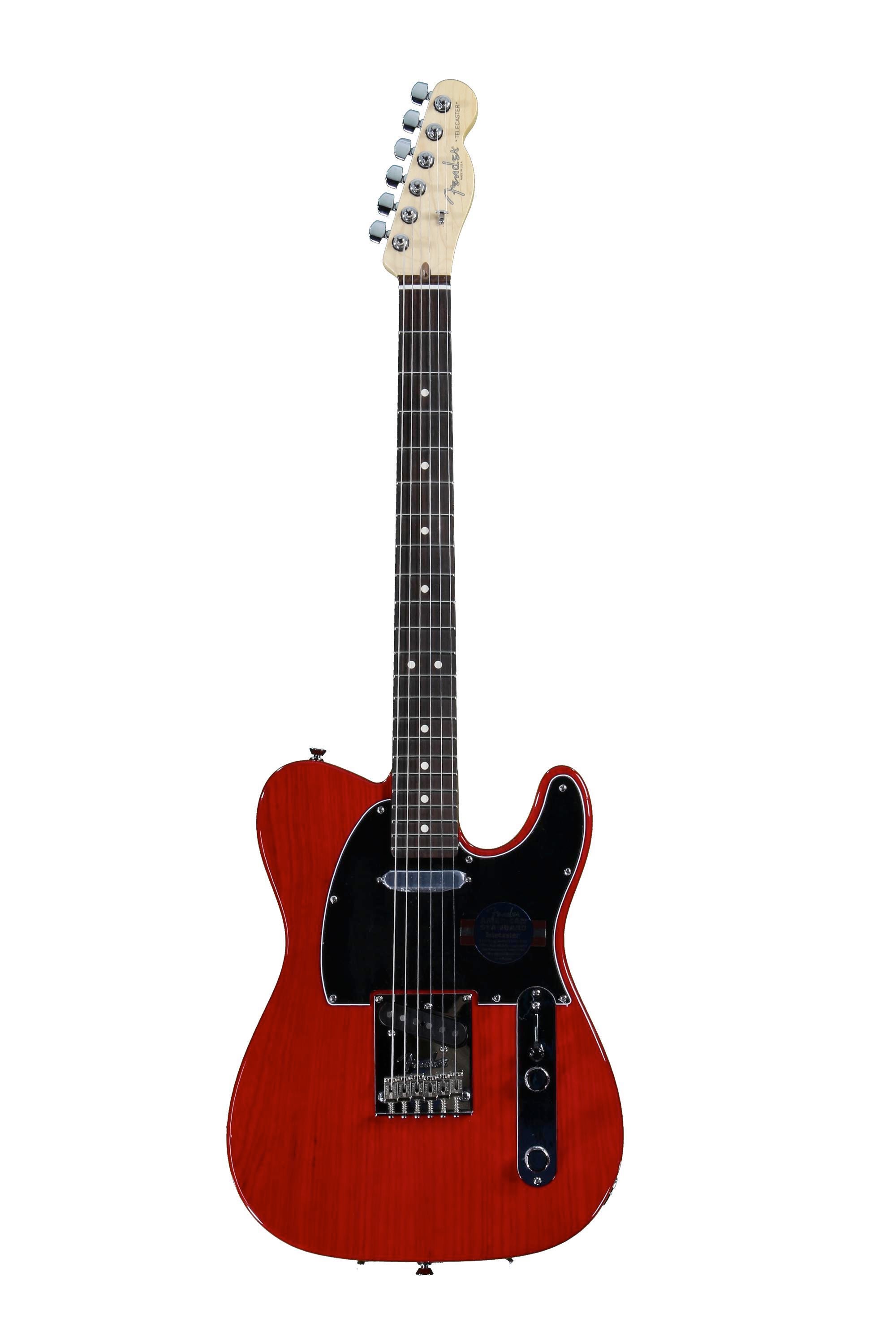 Fender American Standard Telecaster - Crimson Red Transparent