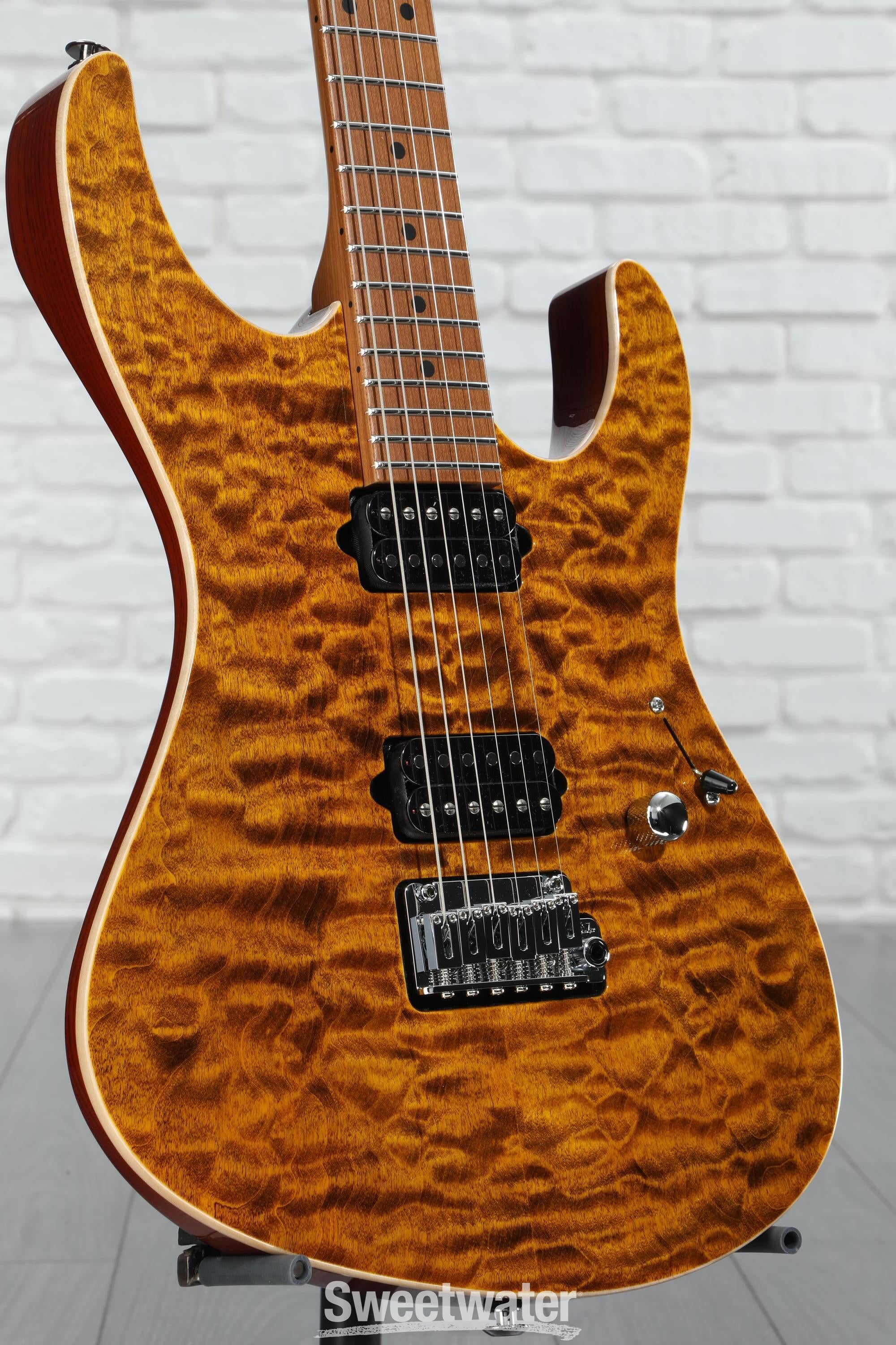 Suhr Modern (Trans Black) 新品同様・ほぼ未使用 Suhr Modern Trans Black Burst w/ Cocobolo Neck - Matt's