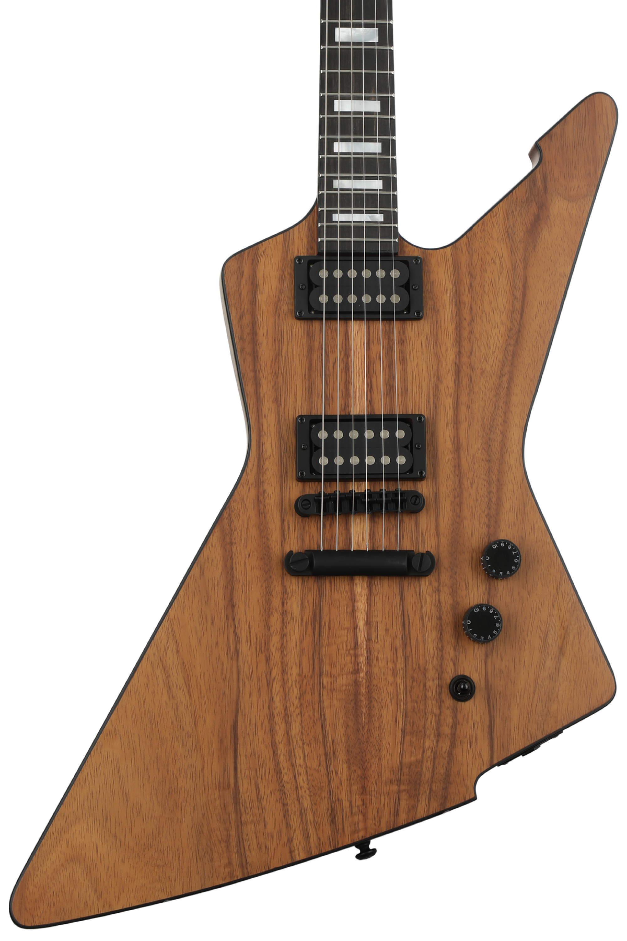 Schecter E-1 Koa - Natural Satin | Sweetwater