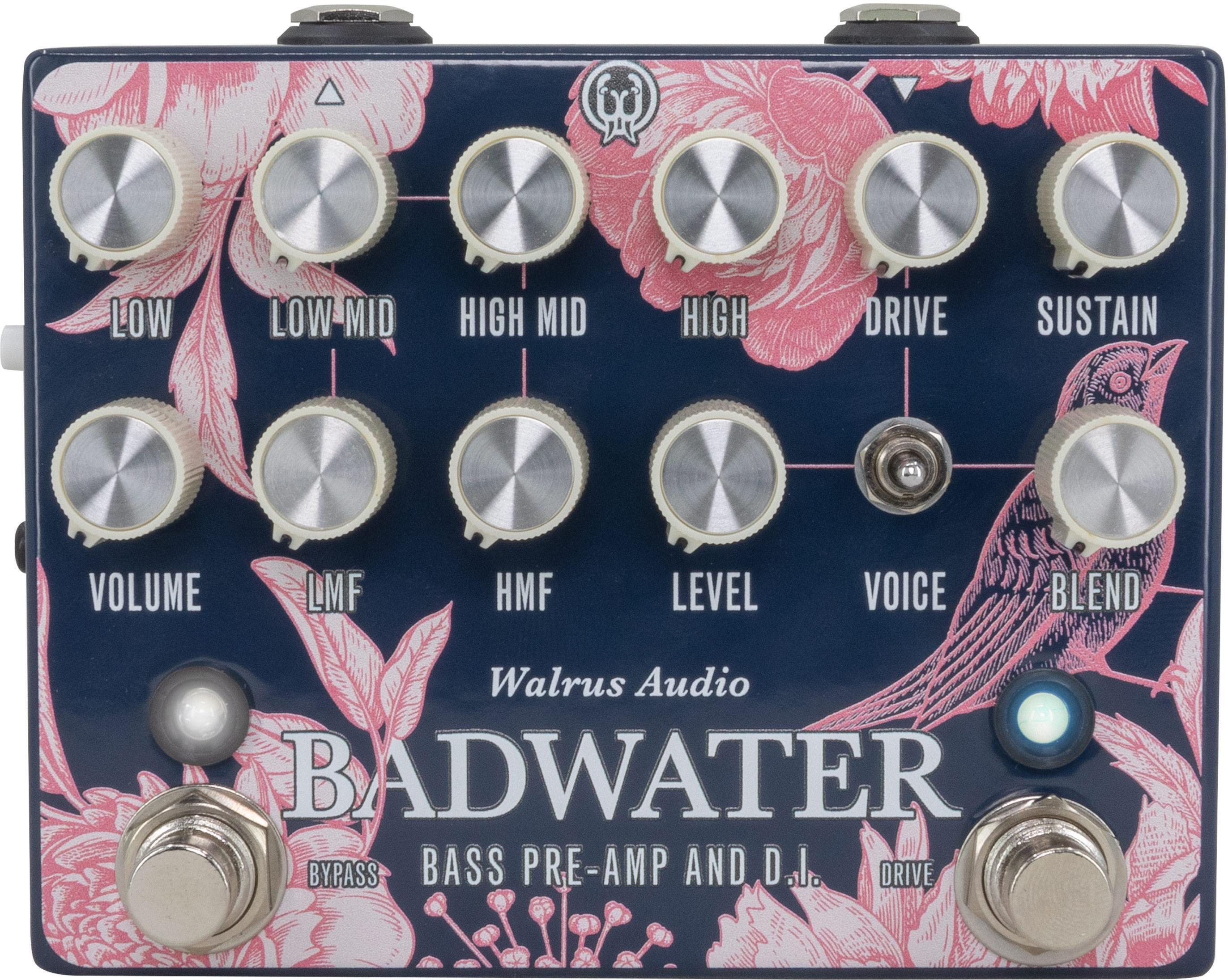 BADWATER WALRUSAUDIO ベース用プリアンプ