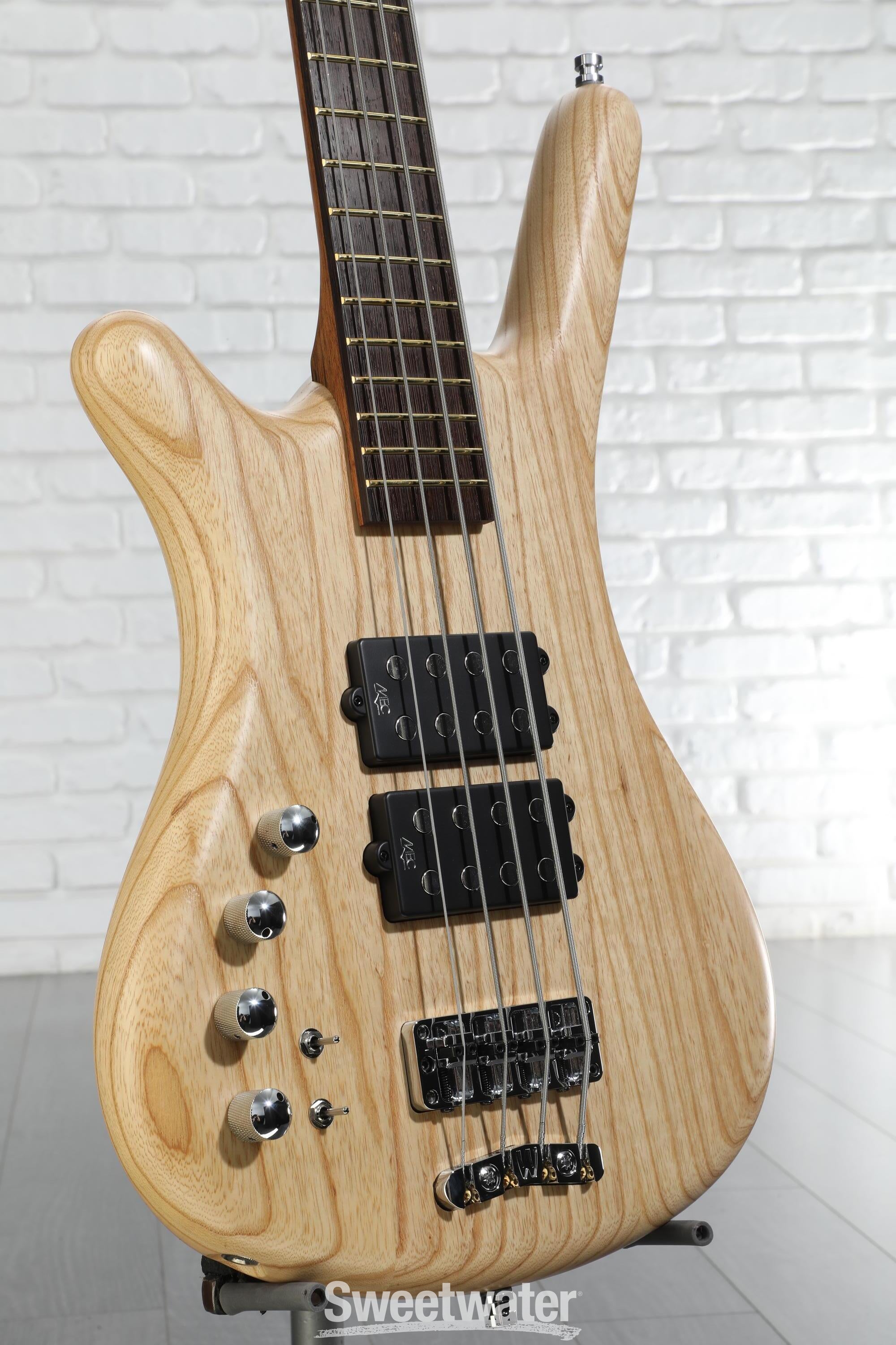 Photo of Warwick Pro Series Corvette $$ Left-handed Bass Guitar - Natural