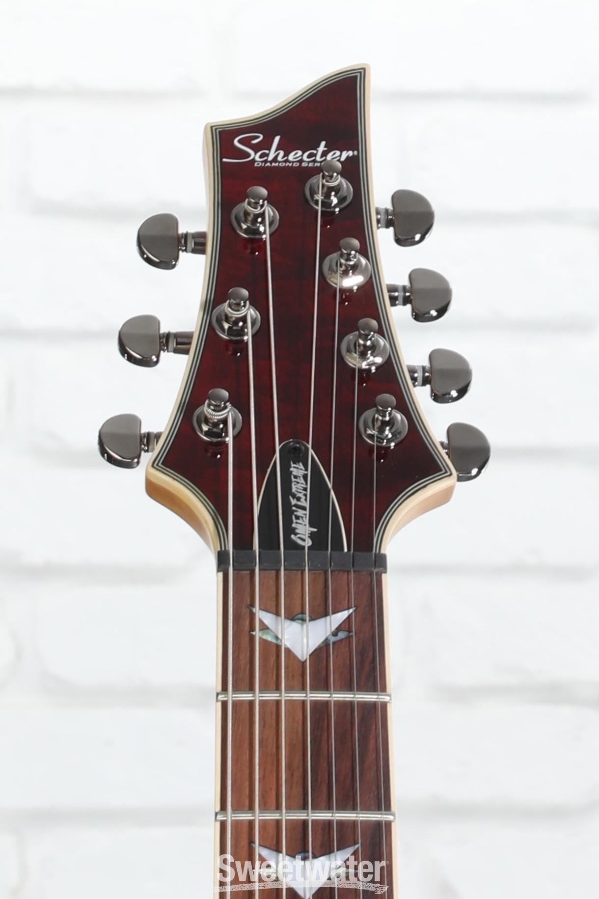 Schecter Omen Extreme-7 Electric Guitar - Black Cherry | Sweetwater