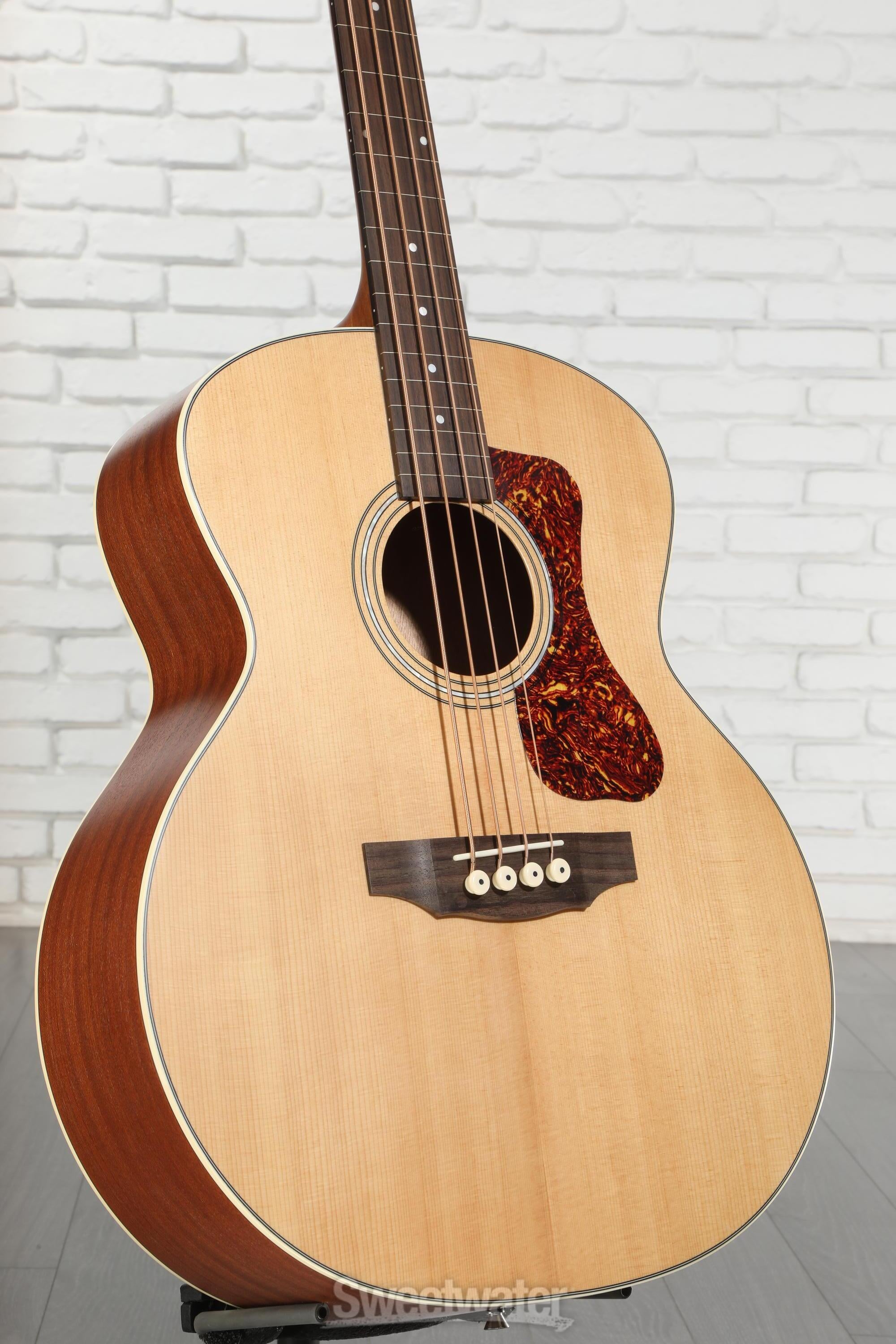 Guild B-240EF Fretless Concert Acoustic-electric Bass Guitar