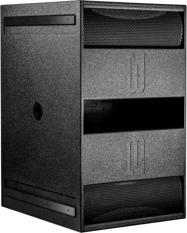 BASSBOSS Makara-MK3 5,000-watt Dual 21-inch Powered Subwoofer